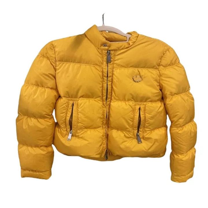 Dsquared2 DSQUARED2 Classic Comfortable Yellow Puffer Jacket 0079 Size US M / EU 48-50 / 2 - 1 Thumbnail