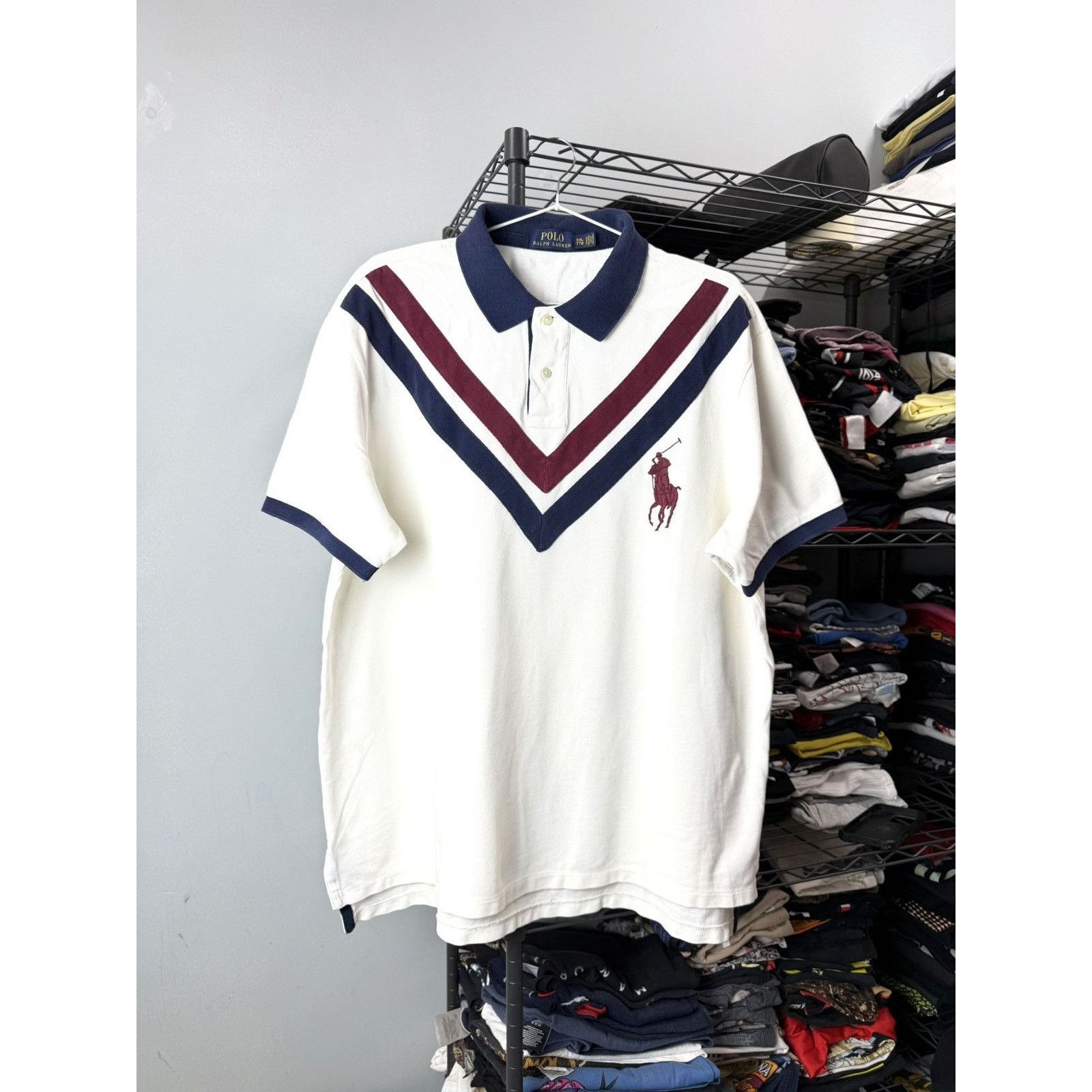 Polo Ralph Lauren Vintage Polo Ralph Lauren Polo Shirt Tee Size US XXL / EU 58 / 5 - 1 Thumbnail