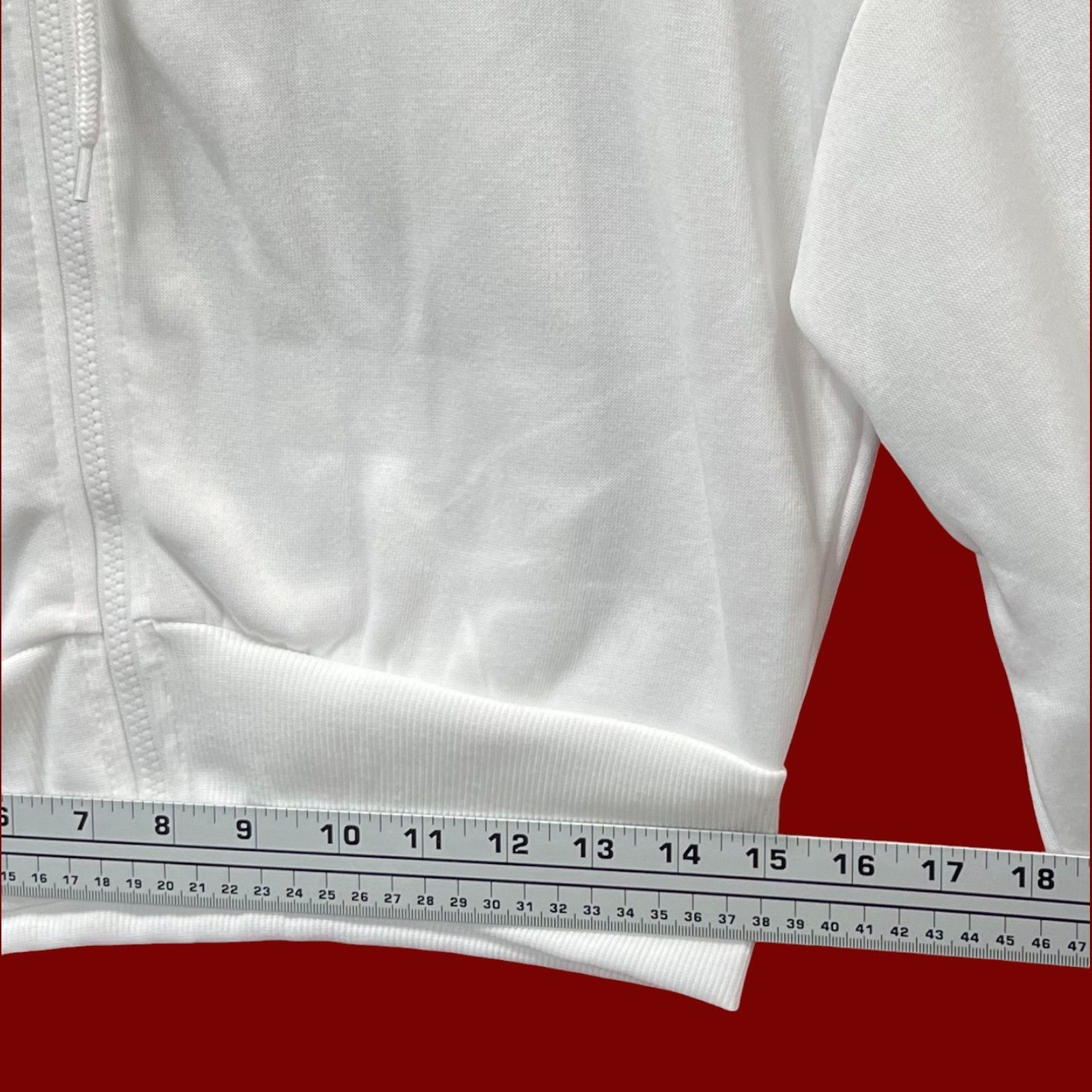 rue21 Rue 21 - Women's Long Sleeve Hooded Sweat Shirt - White - Sm Size S / US 4 / IT 40 - 5 Thumbnail