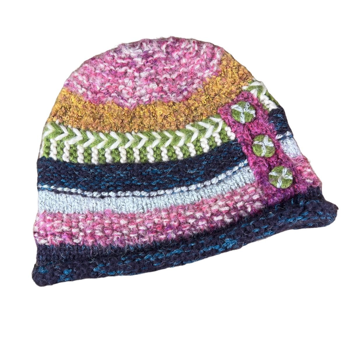 Japanese Brand Y2K Beanie Hat SIZE 56-57.5 CM Size ONE SIZE - 13 Thumbnail