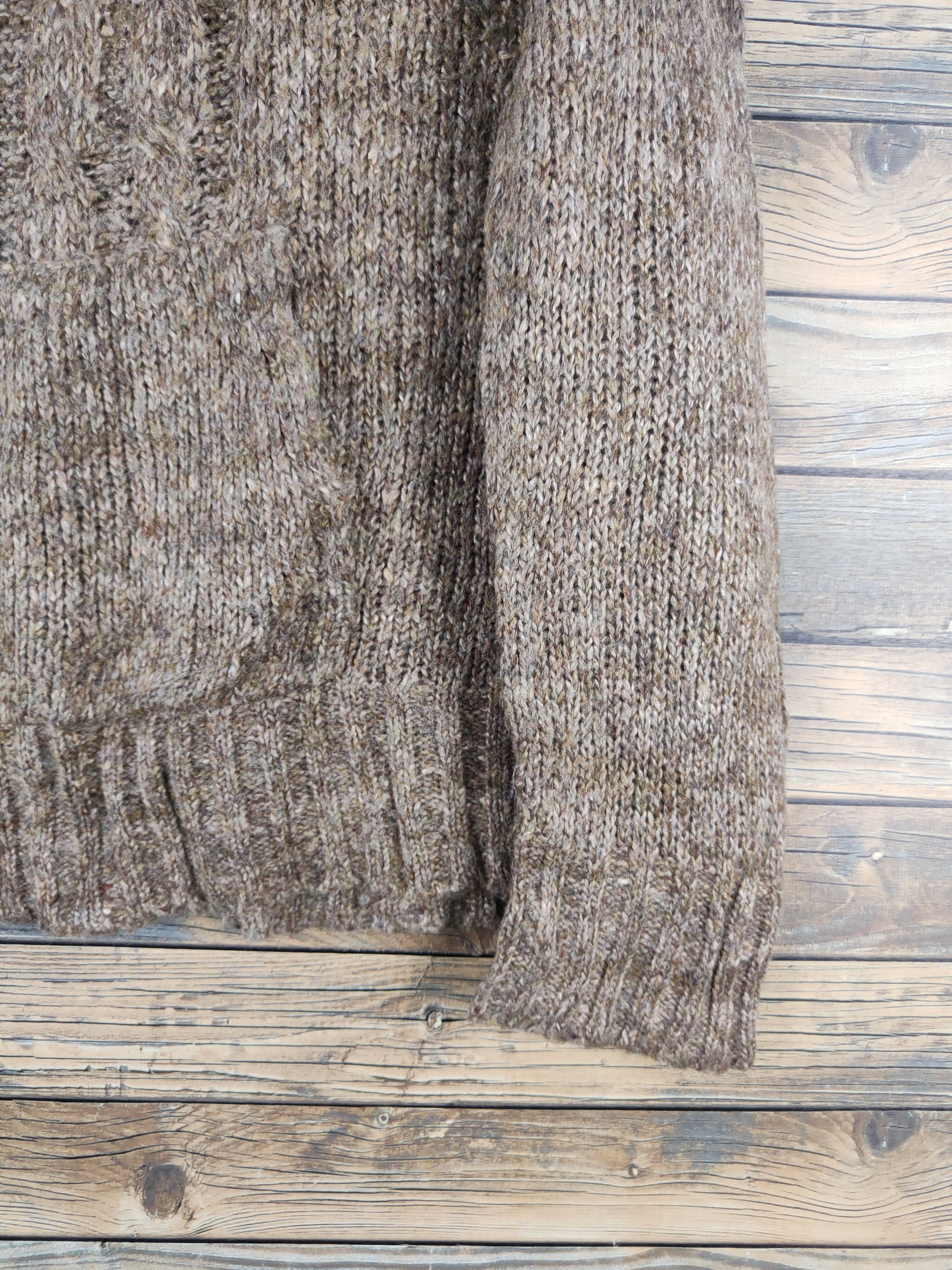 Faded Glory Faded Glory Brown Knitwear Hoodie Sweatshirts #W1477 Size XL / US 12-14 / IT 48-50 - 6 Thumbnail