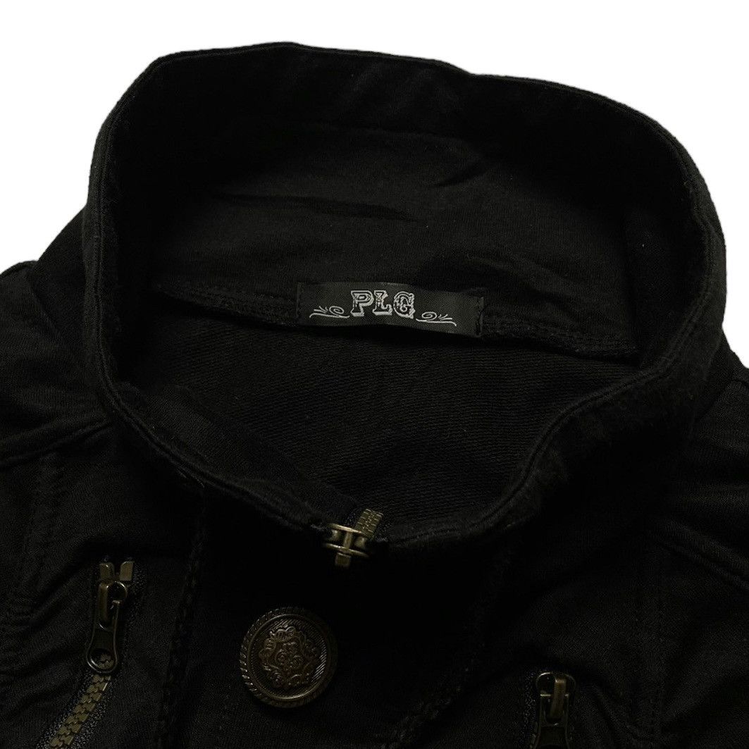 If Six Was Nine 🇯🇵 PLG BUTTON UP FULL ZIP PUNK GOTHIC BONO JACKET Size US M / EU 48-50 / 2 - 8 Thumbnail