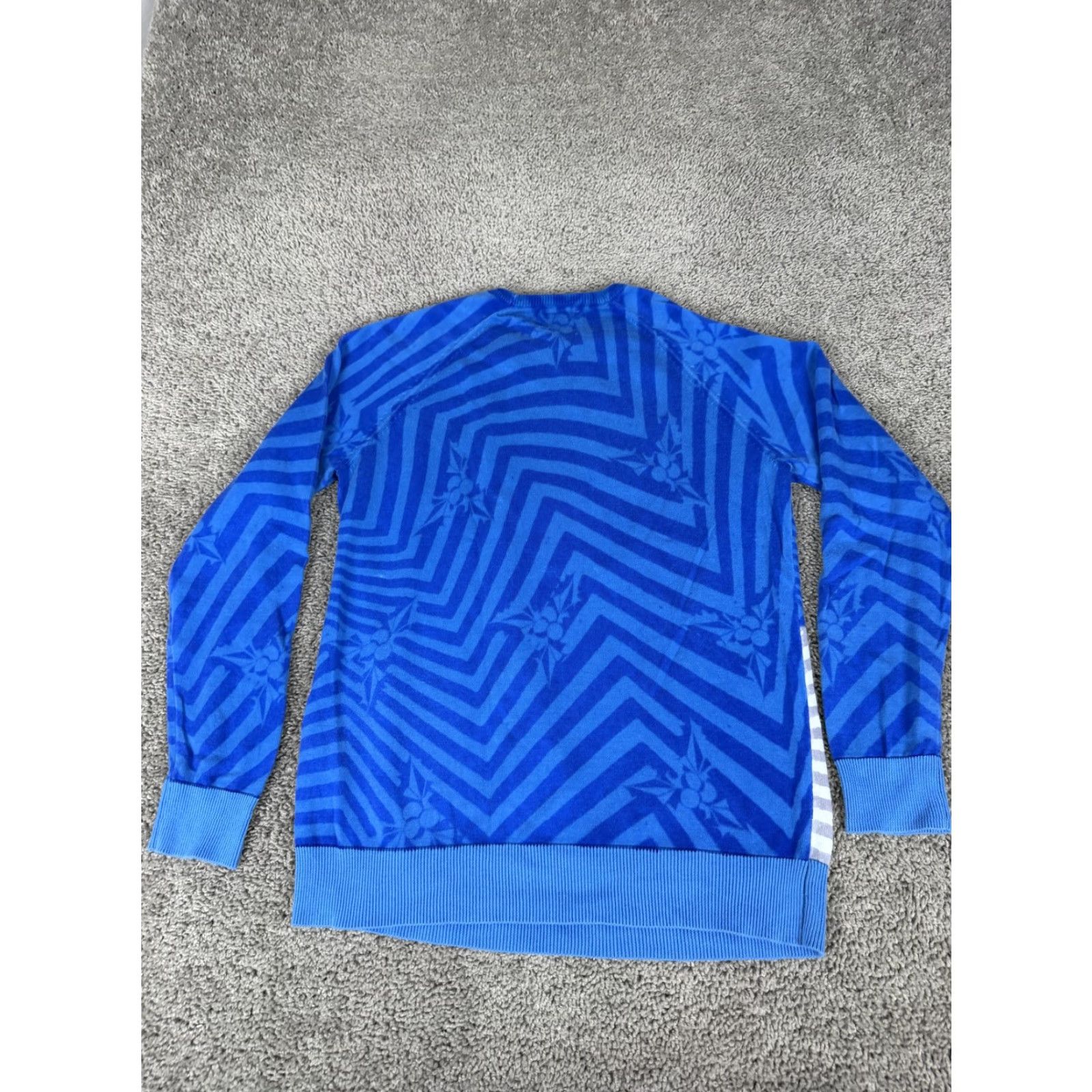 Volcom Volcom Sweater Mens Small Blue Snowman Santa Christmas Ugly Pullover Size US S / EU 44-46 / 1 - 7 Thumbnail