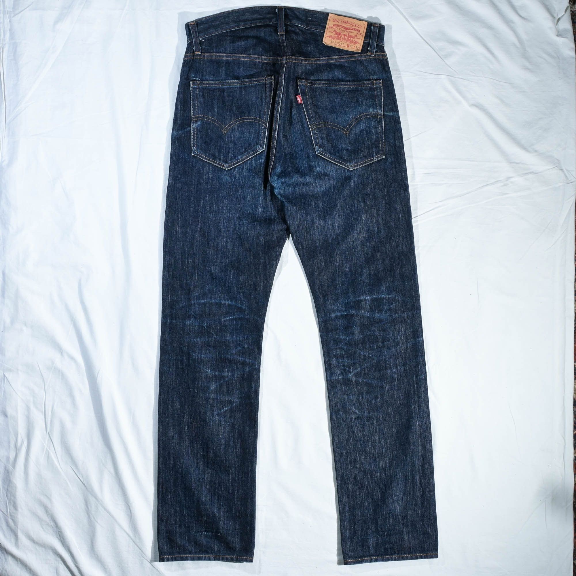 Levi's Vintage Clothing LVC 1967 Levis 505-0217 Jeans 32x32 Size US 32 / EU 48 - 2 Thumbnail