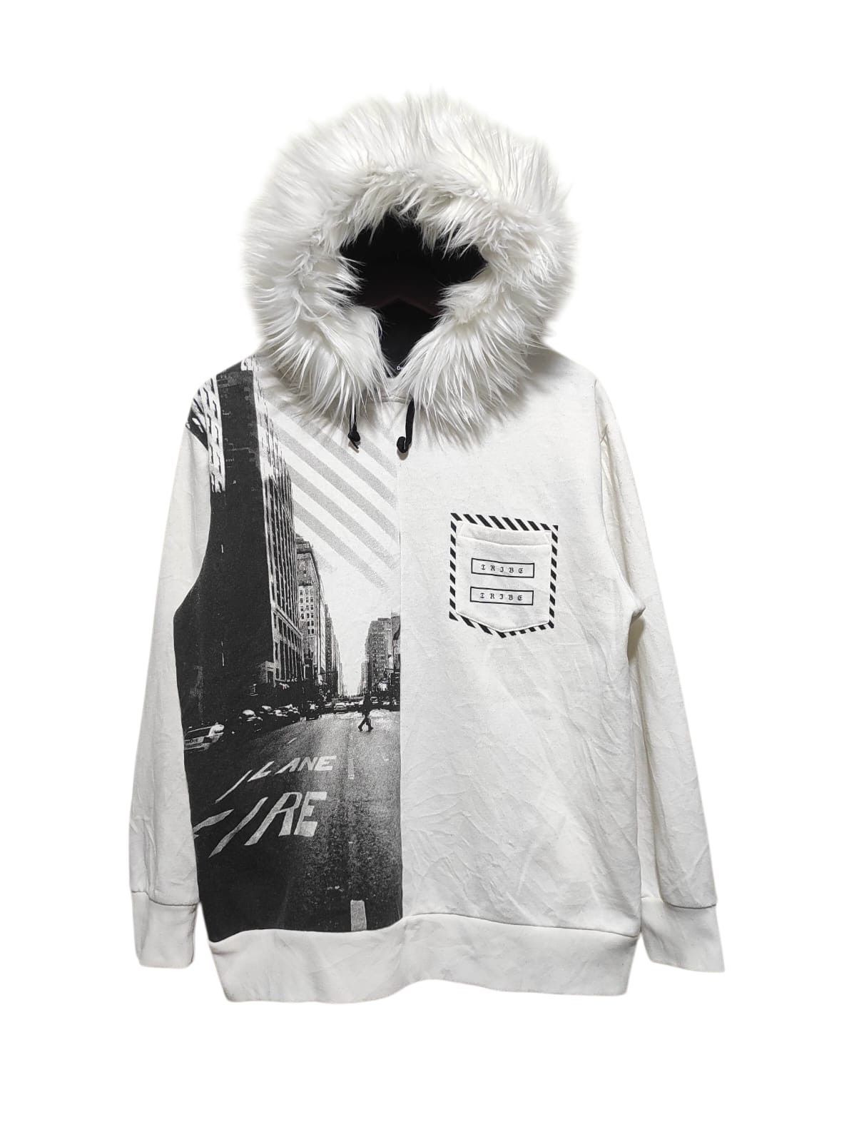 Japanese Brand Double Focus Pocket fur hoodie ifsix LGB style Size US M / EU 48-50 / 2 - 1 Thumbnail