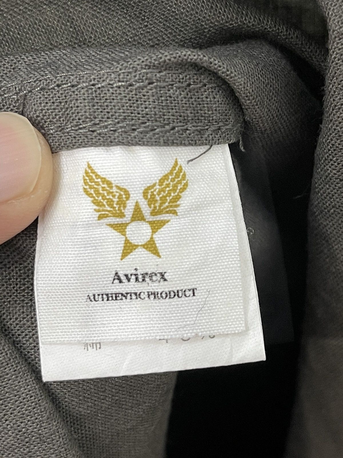 Avirex Embroydery Linen Shirt Avirex WWII Japan Faded 5🟩9 Size US L / EU 52-54 / 3 - 16 Thumbnail