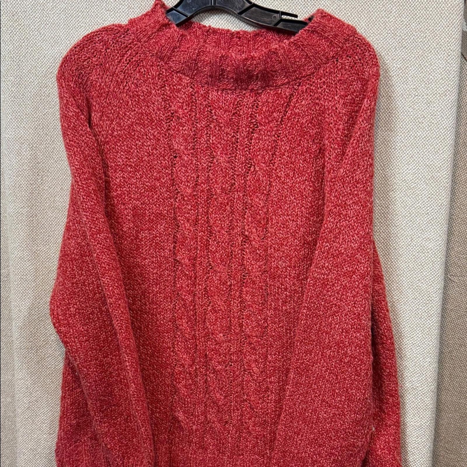 Other Memphis Joe's Jeans Red Cowl Neck Sweater Size M / US 6-8 / IT 42-44 - 1 Thumbnail