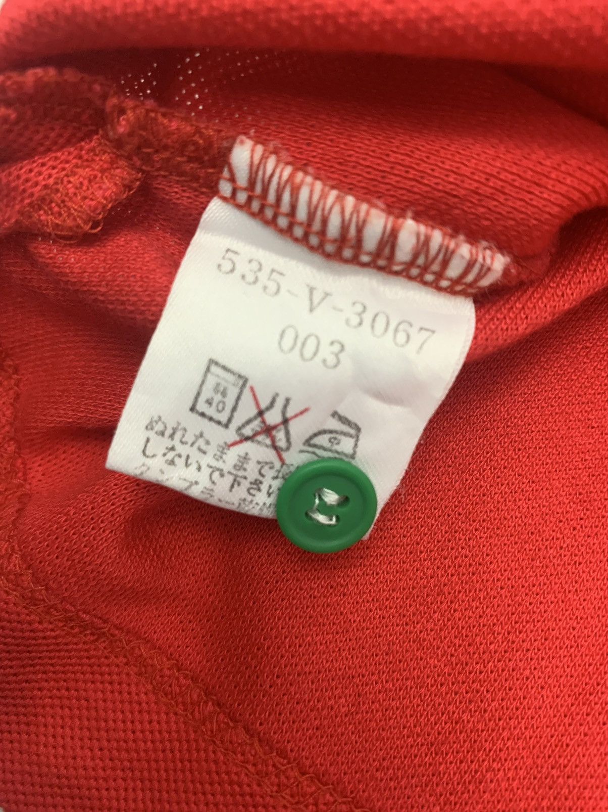 Kenzo Rare !!! Kenzo Golf polo shirt big logo mix colour Size US L / EU 52-54 / 3 - 6 Thumbnail