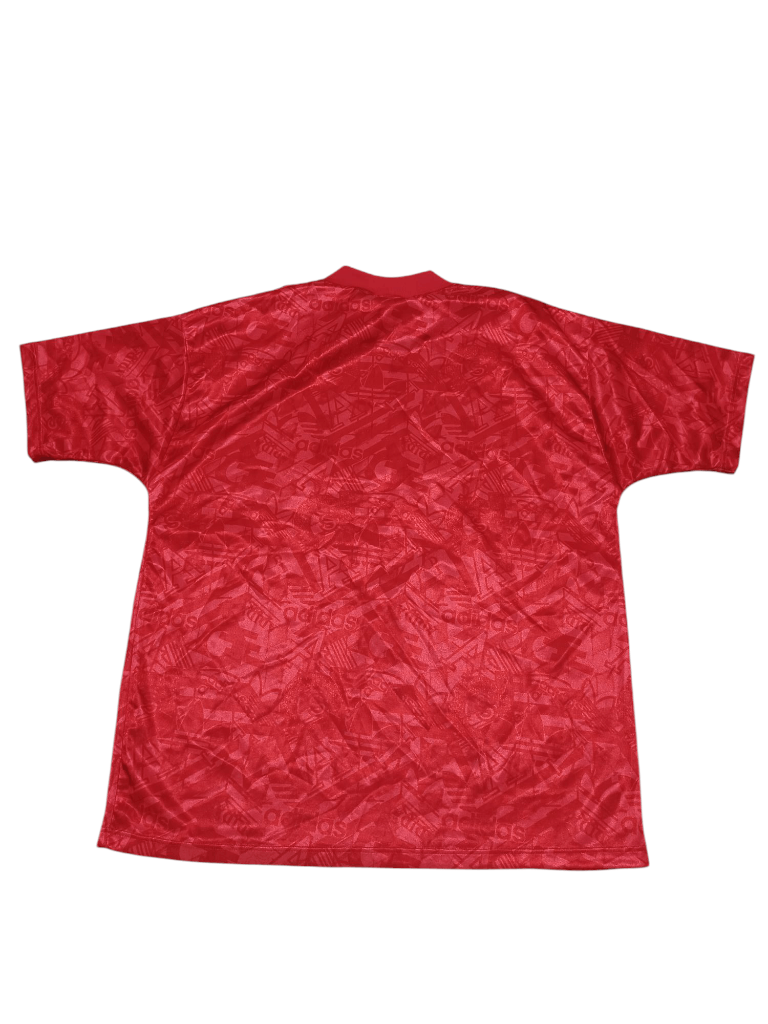 Adidas ADIDAS BIGLOGO FIRE MONOGRAM 80S 90S MADE IN ENGLAND JERSEY Size US L / EU 52-54 / 3 - 3 Thumbnail