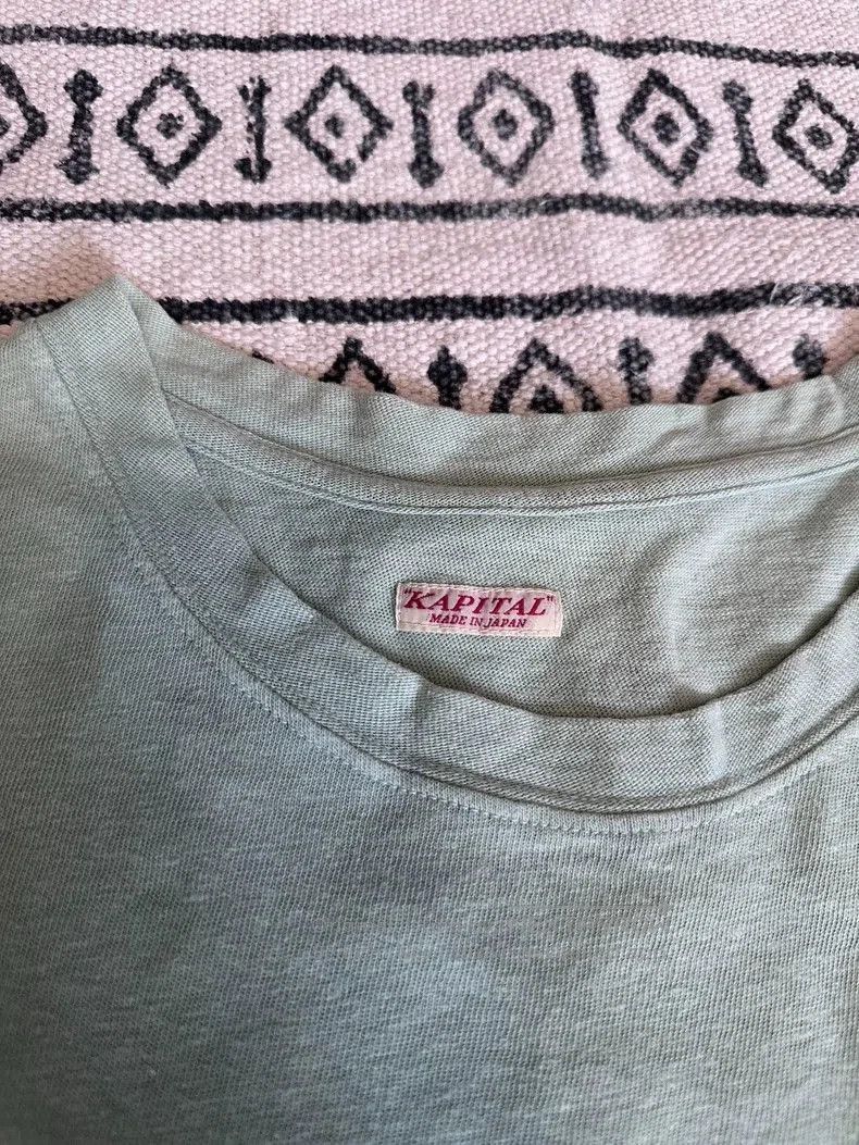 Kapital KAPITAL Crew Neck Long Sleeve Cotton Tee Size US L / EU 52-54 / 3 - 3 Thumbnail