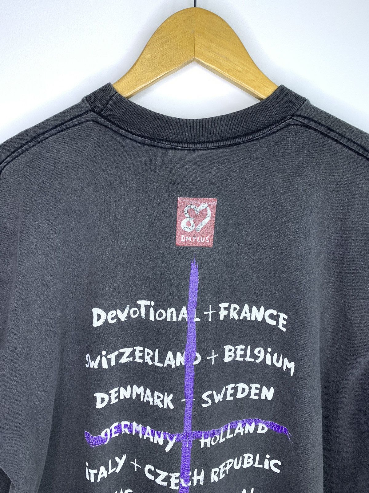 Vintage Depeche Mode Devotional Tour 1993 T-Shirt XL Size Size US XL / EU 56 / 4 - 7 Thumbnail