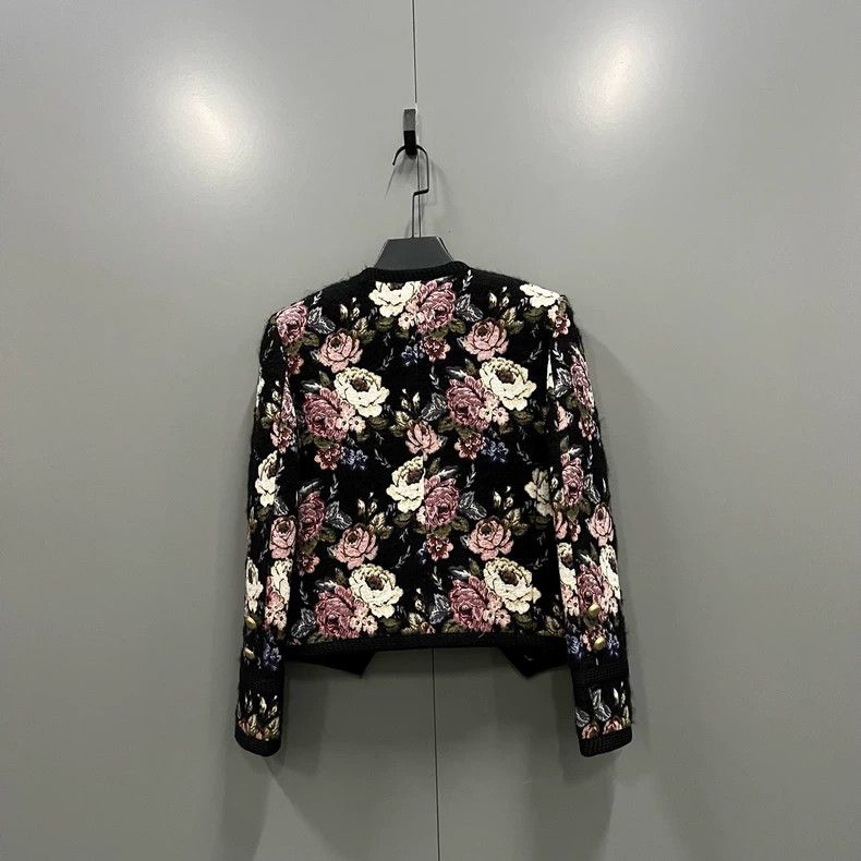 Yves Saint Laurent saint Laurent Floral full print jacket 2501-Nextarrow Size XS / US 0-2 / IT 36-38 - 2 Thumbnail
