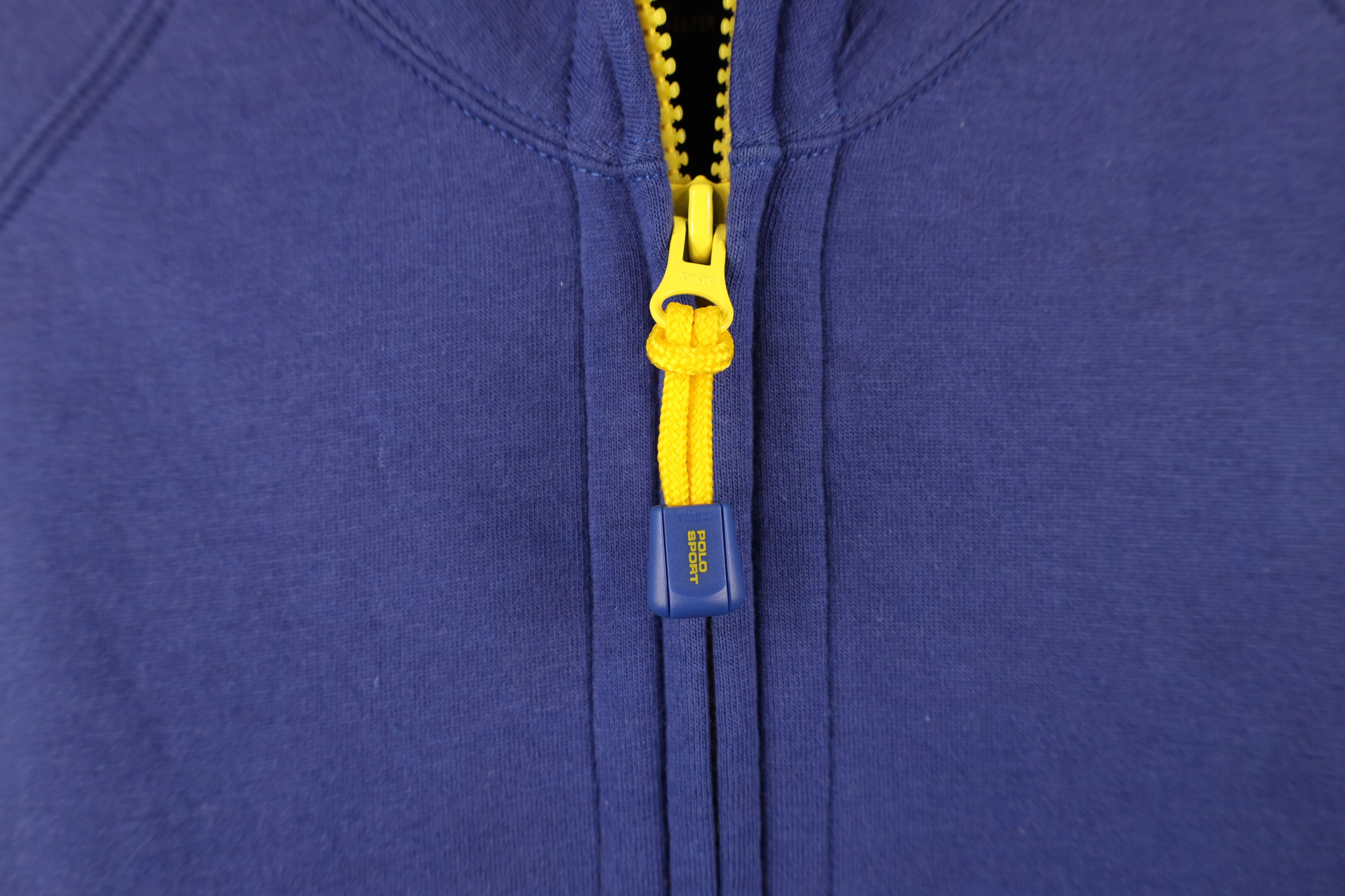 Polo Ralph Lauren Vintage 90s Polo Sport Ralph Lauren Neoprene Jacket Blue Size US S / EU 44-46 / 1 - 7 Thumbnail