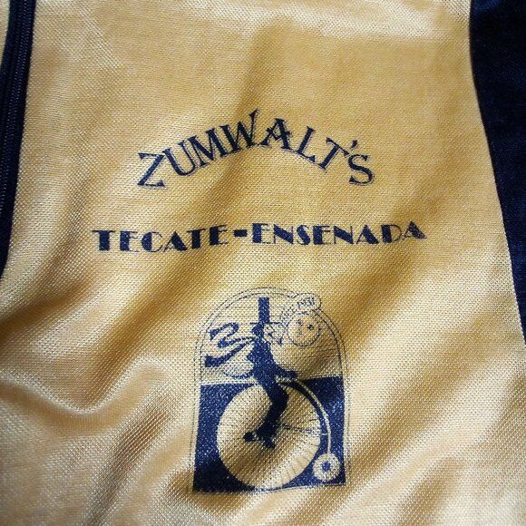 Other Vintage Zumwalt's Tecate Ensenada Friendship Cycling Jersey Size US L / EU 52-54 / 3 - 3 Thumbnail