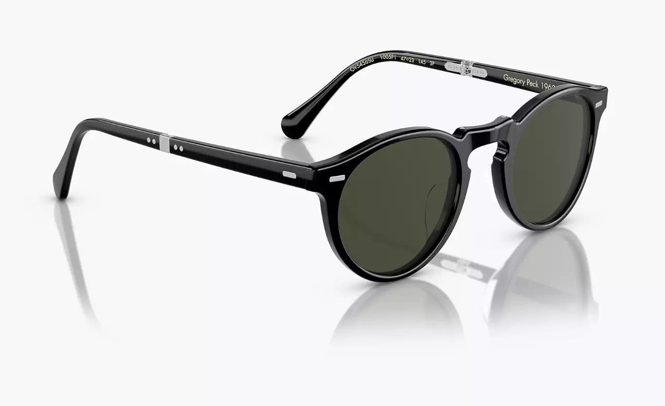 Oliver Peoples OLIVER PEOPLES GREGORY PECK 1962 FOLDING POLARIZED G-15 Sun Size ONE SIZE - 4 Thumbnail