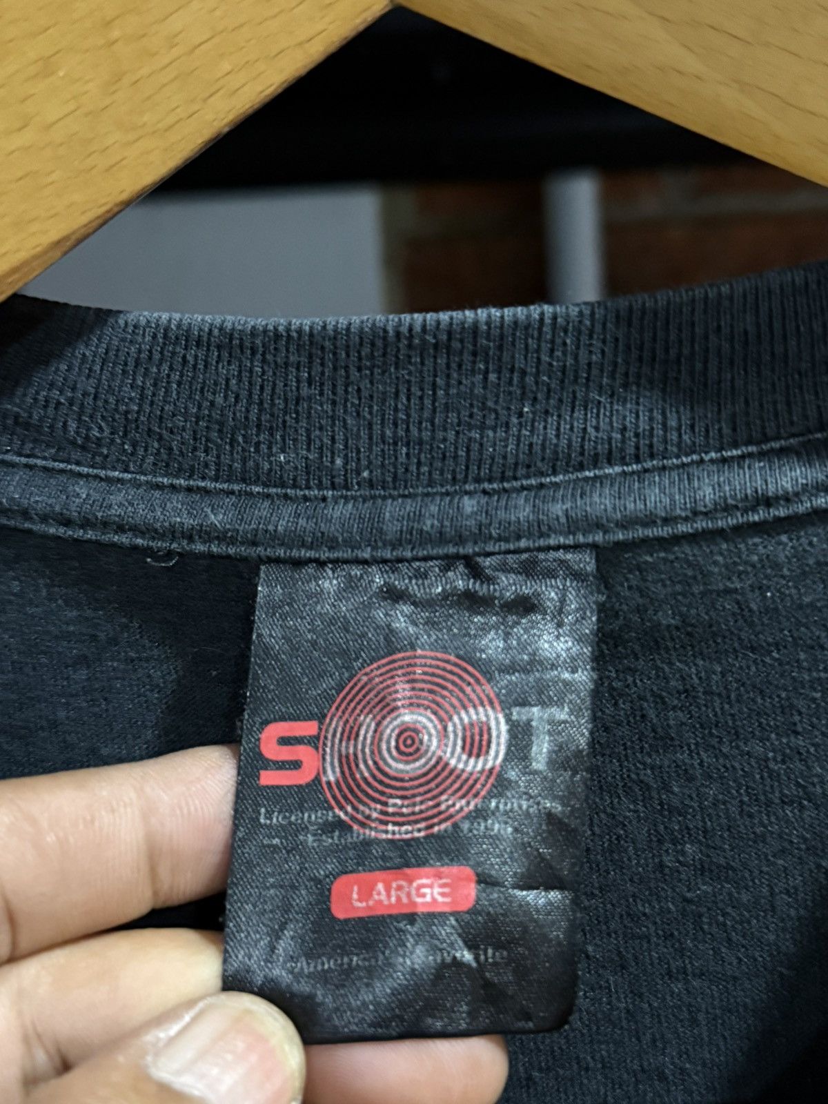 Band Tees × Vintage Vintage Slipknot Maggot Faded Tee Size US L / EU 52-54 / 3 - 6 Thumbnail