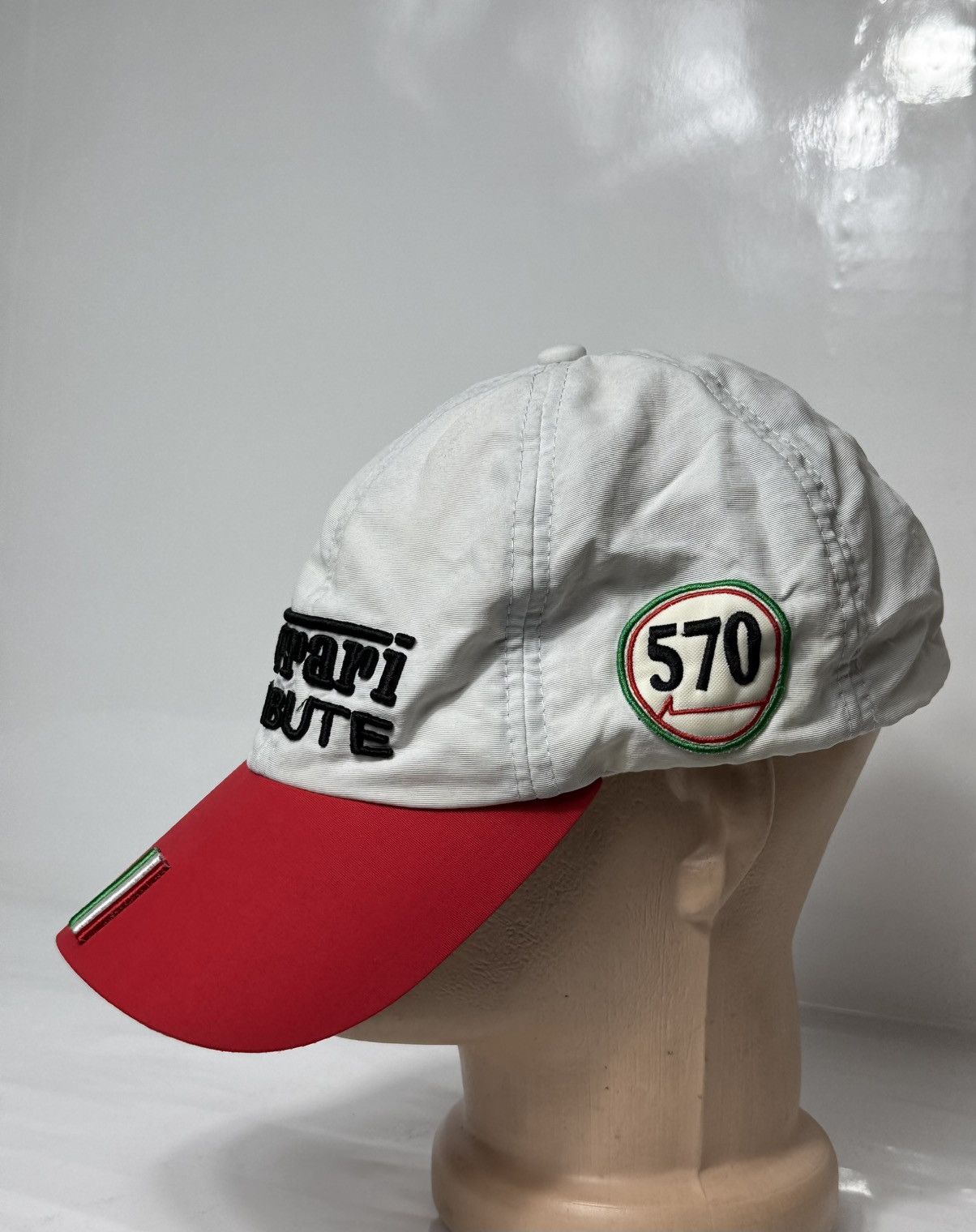Ferrari Ferrari Tribute Vintage Racing Cap Michael Schumacher Size ONE SIZE - 2 Thumbnail