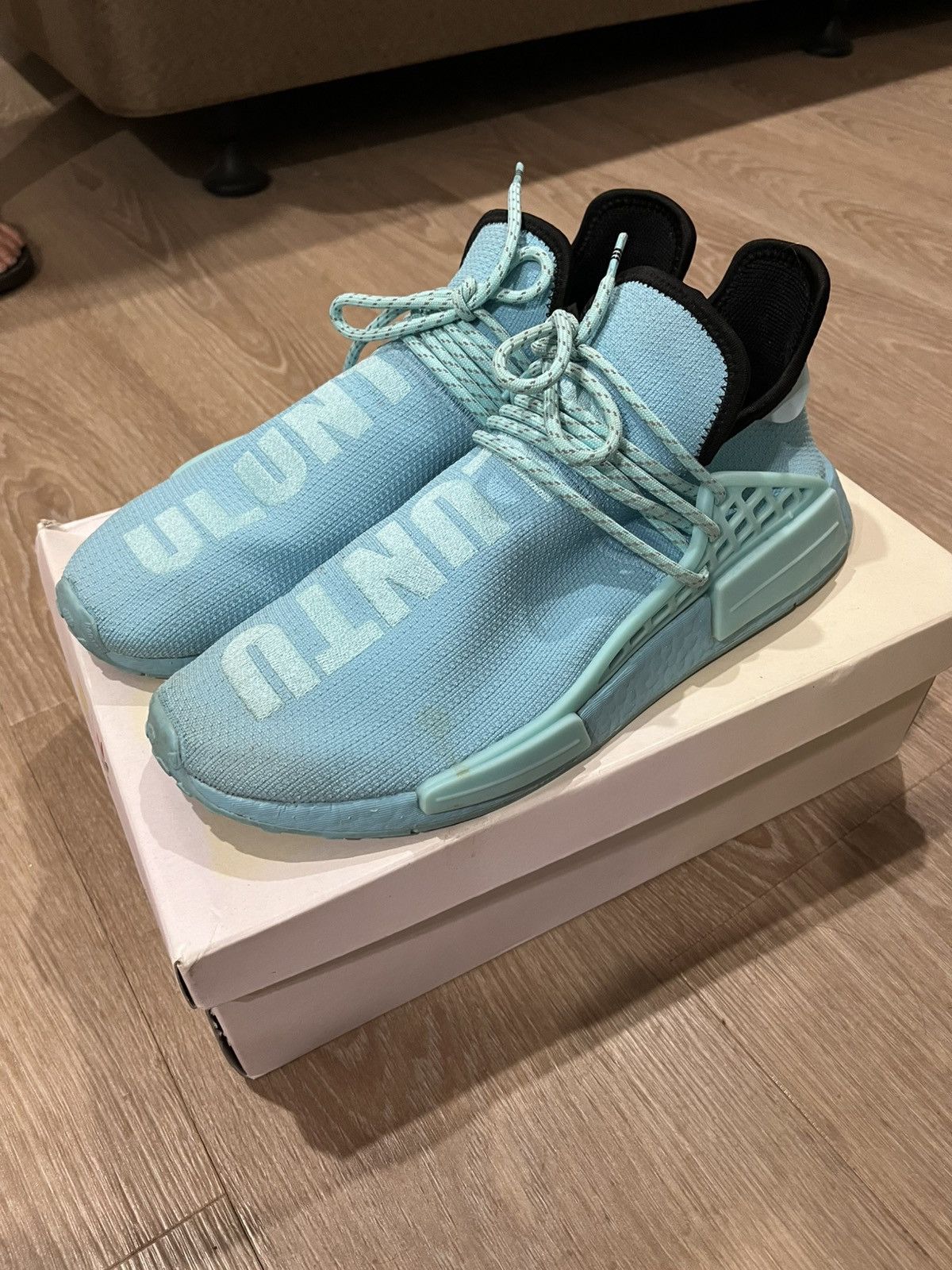 Adidas × Pharrell Adidas human race Size US 12 / EU 45 - 1 Thumbnail