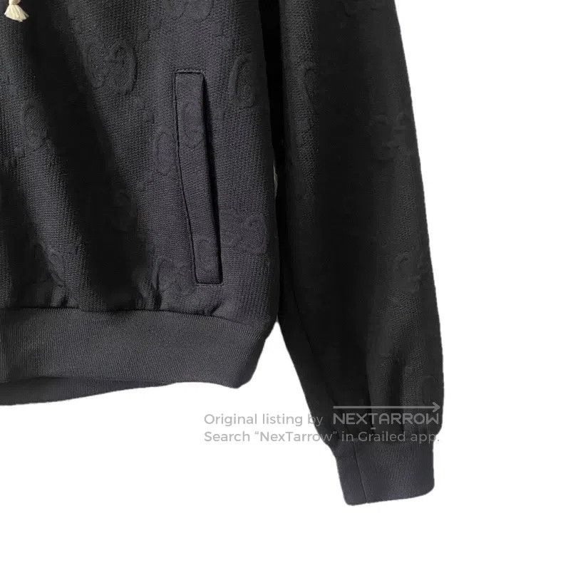 Gucci Gucci Black logo dark pattern full print hooded drawstring Size US XS / EU 42 / 0 - 5 Thumbnail