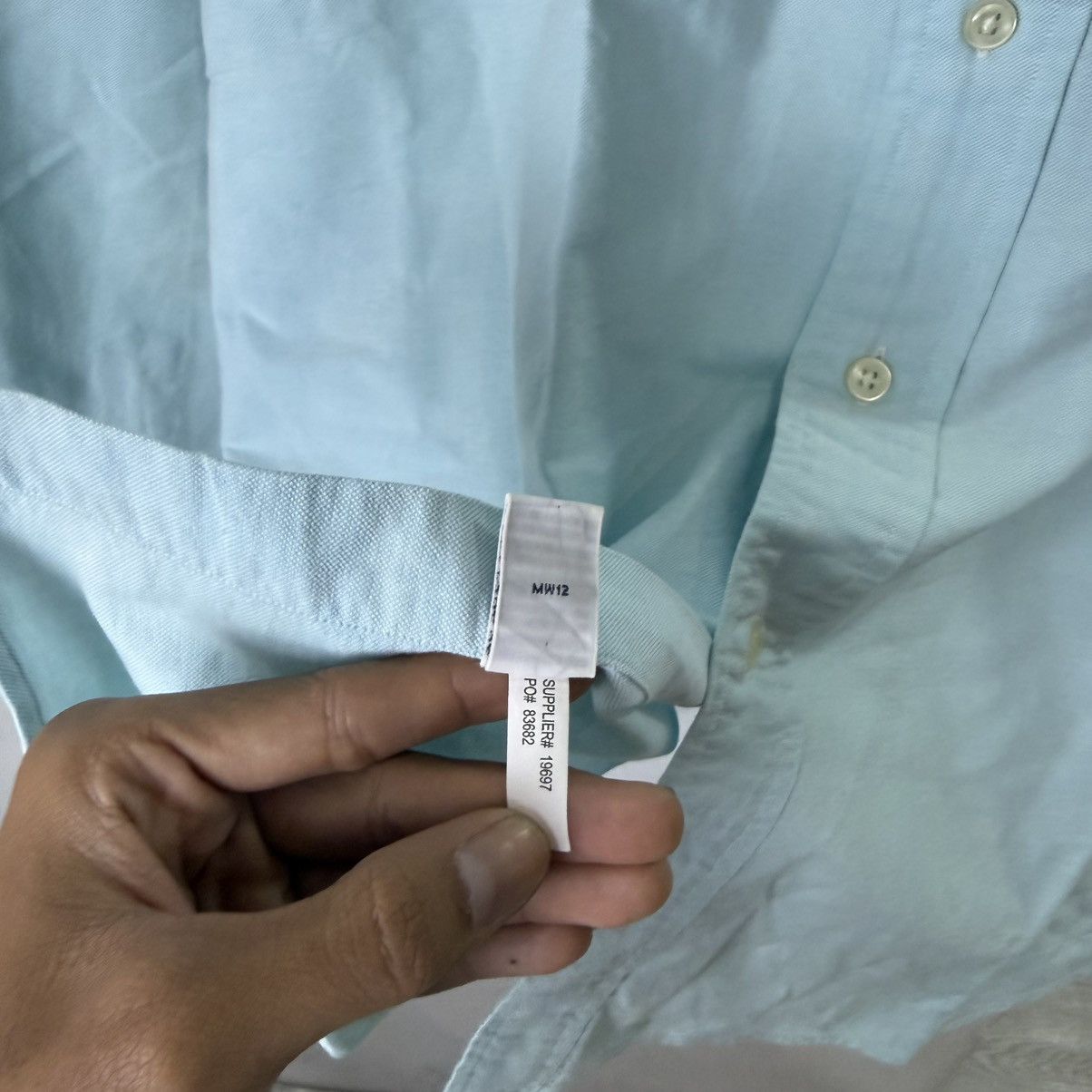 Ralph Lauren Ralph Lauren blue oxford button shirt Size US XXL / EU 58 / 5 - 6 Thumbnail