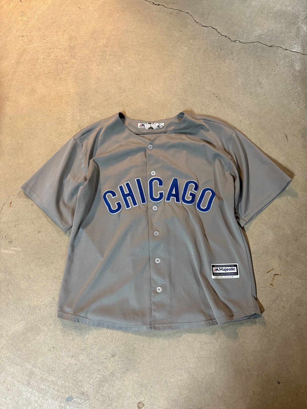 Majestic Chicago Cubs Kris Bryant #17 Majestic Away Jersey Gray Med Size US M / EU 48-50 / 2 - 1 Thumbnail
