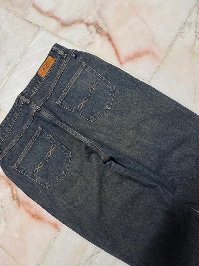 Edwin 💥BAGGY💥EDWIN RUSTY SICK MUD WASH BAGGY STYLE 90s DARK DENIM Size US 30 / EU 46 - 16 Thumbnail