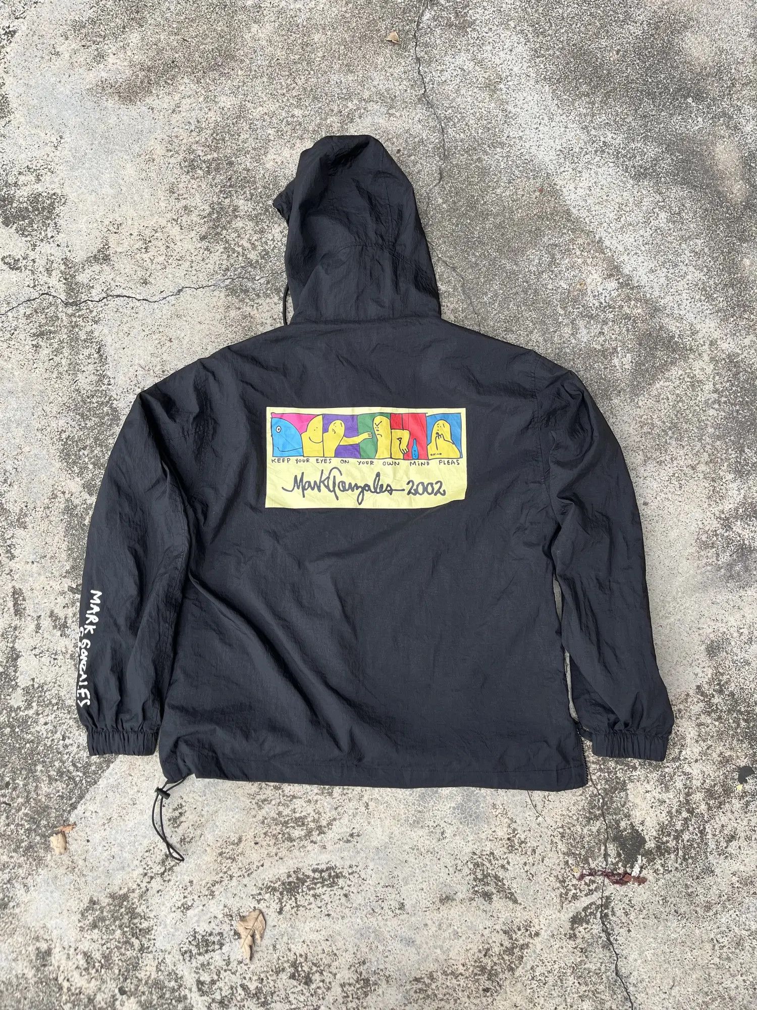 Vintage Mark Gonzales Skate Hoodie Jacket Size US L / EU 52-54 / 3 - 2 Thumbnail