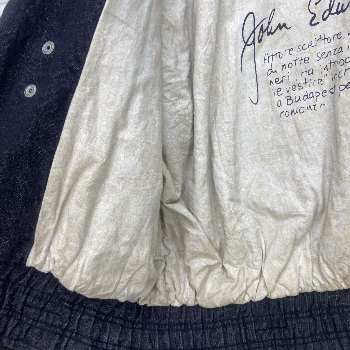 Designer × Japanese Brand Edovi Issey Miyake Inspire Oversize Denim Loose Bomber Style Size US M / EU 48-50 / 2 - 19 Thumbnail