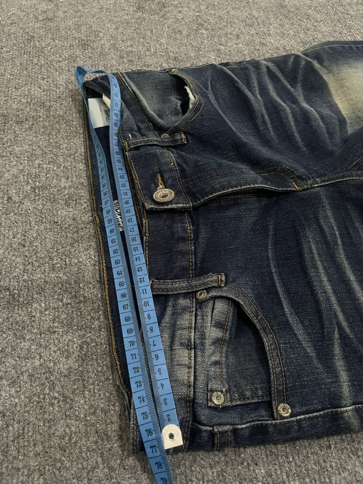 Naked & Famous Naked & Famous Silk Denim Jeans Skinny Guy Size US 30 / EU 46 - 21 Thumbnail