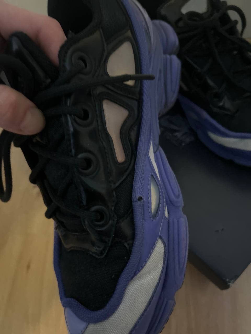 Adidas × Raf Simons Adidas x Raf Simons Ozweego 3 Purple Black Size US 9.5 / EU 42-43 - 5 Thumbnail