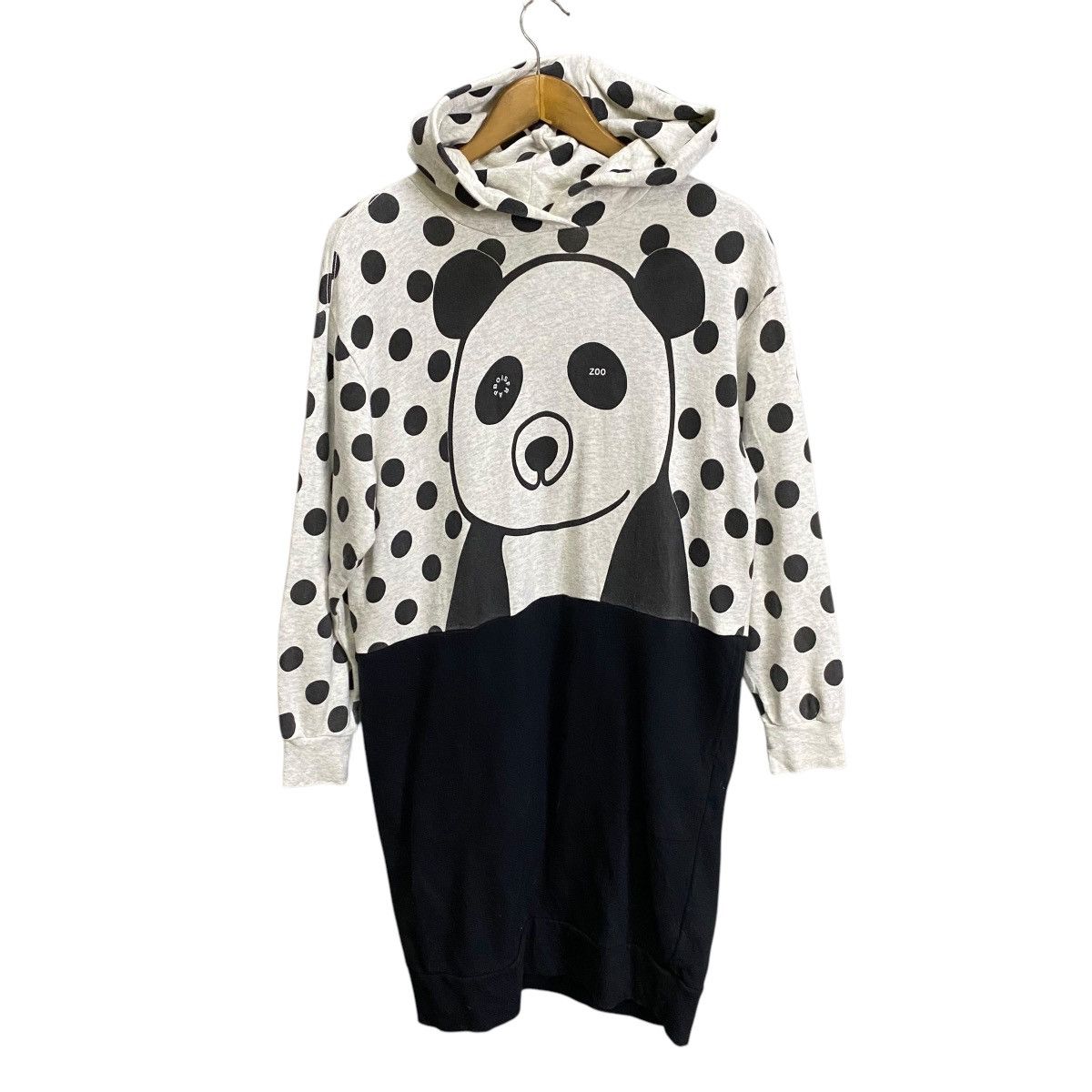 Frapbois × Issey Miyake × Japanese Brand Frapbois zoo polkadot panda hoodie Size L / US 10 / IT 46 - 1 Thumbnail