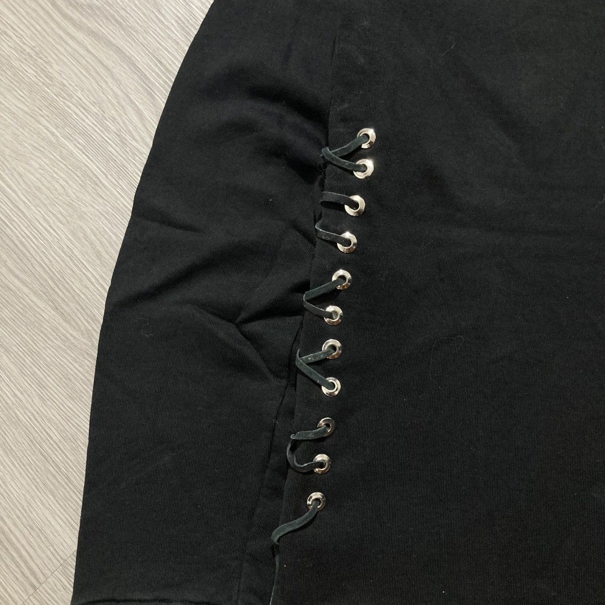 20471120 2000s Les Hommes Grunge Gothic Punk Style Fur Hoodie Black Size US L / EU 52-54 / 3 - 15 Thumbnail