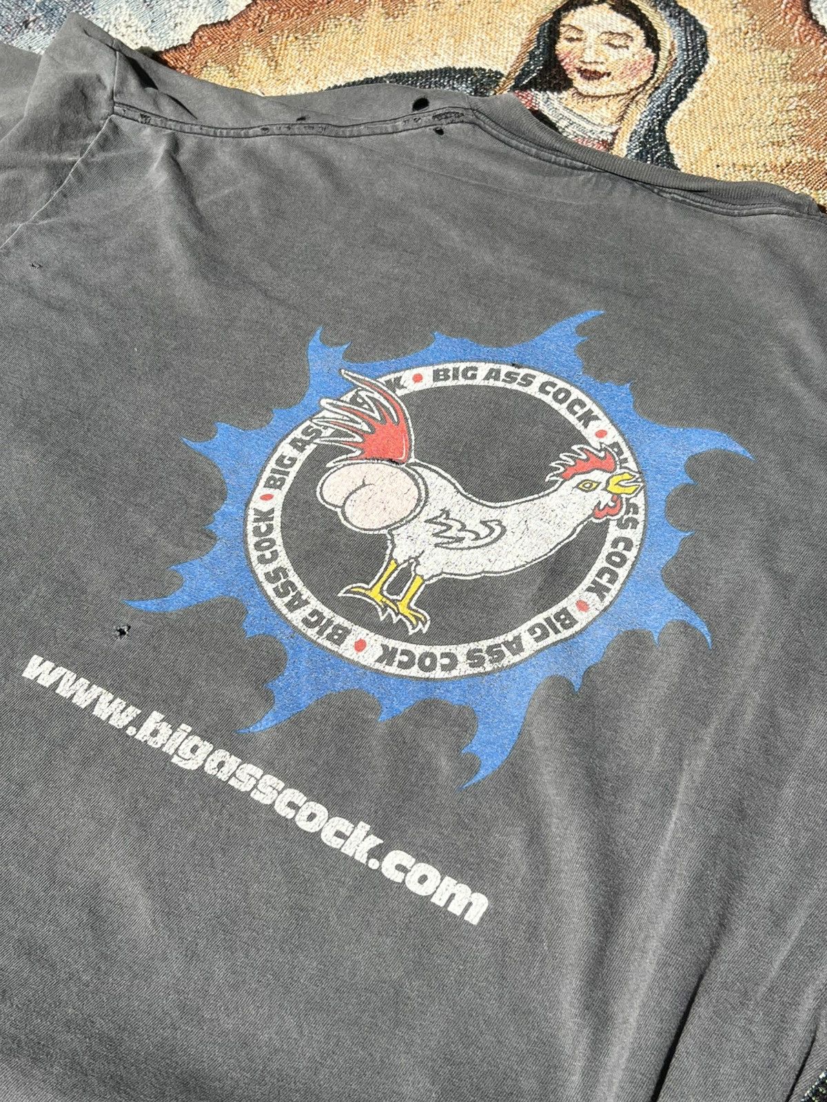 Vintage Vintage Porn Site Tee SUPER RARE PIECE Size US XL / EU 56 / 4 - 1 Thumbnail
