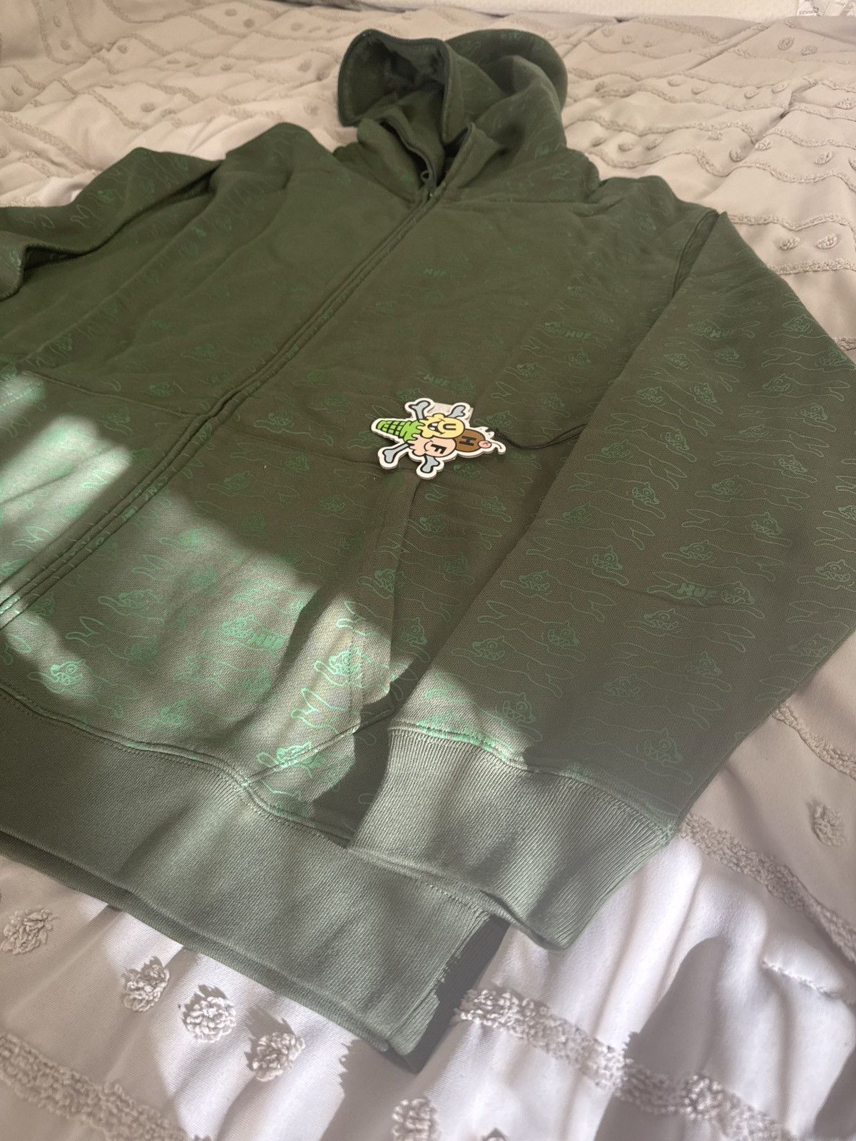 Icecream Ice Cream x HUF Running Dog Full Zip Hoodie Size US XL / EU 56 / 4 - 4 Thumbnail