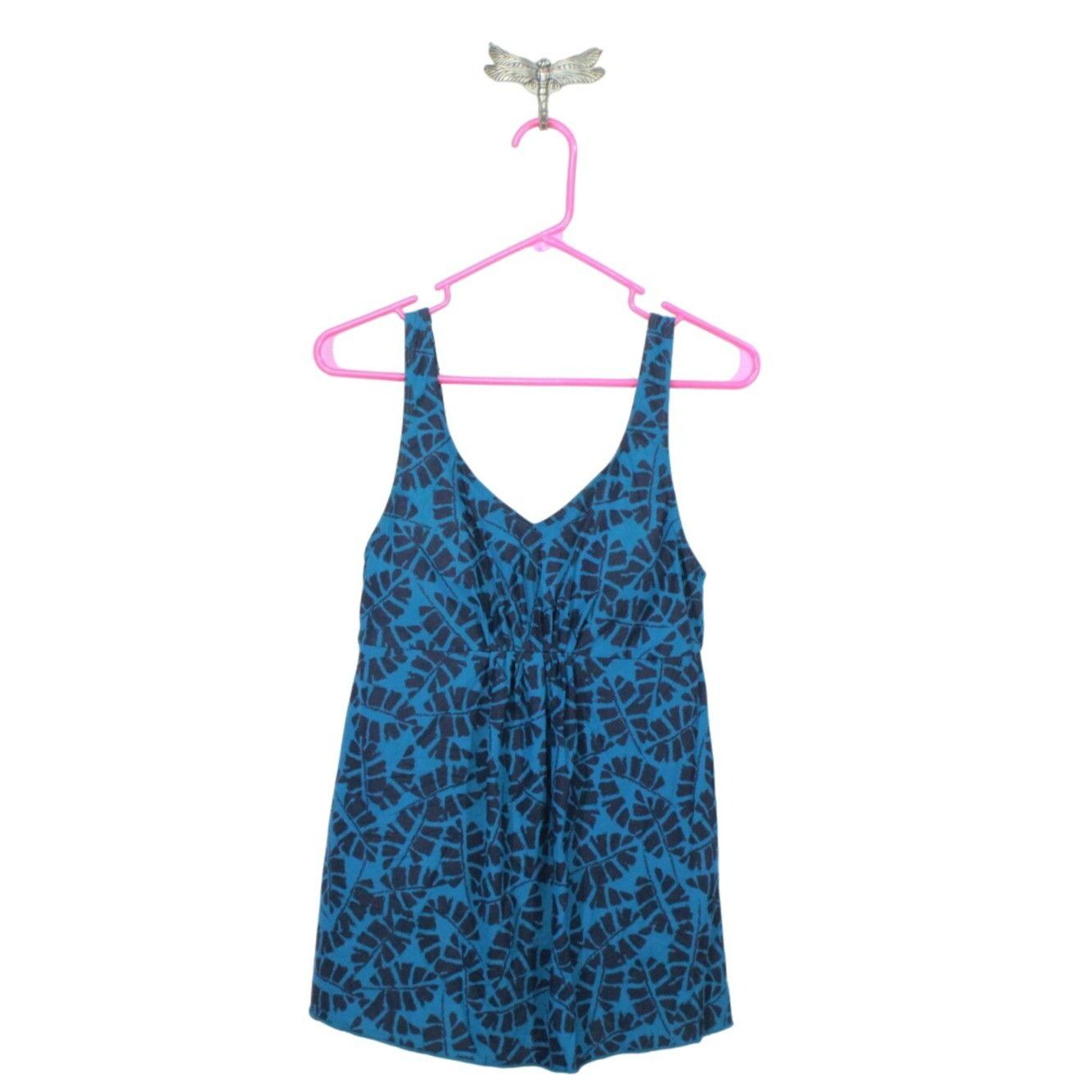 L.L. Bean × Swims LL Bean Women's Shaping Swimwear Soft Drape Tankini Top Size M / US 6-8 / IT 42-44 - 1 Thumbnail