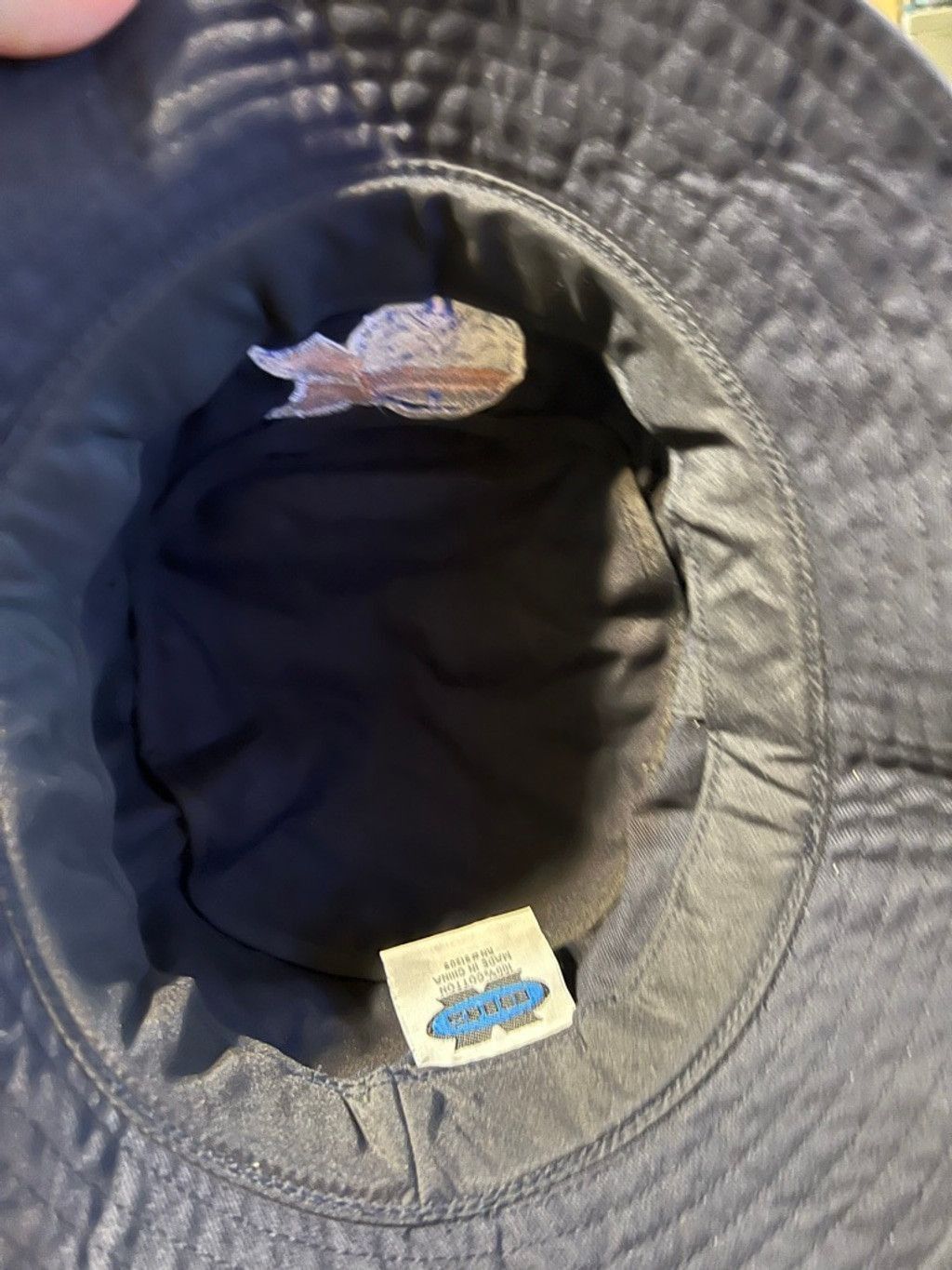 Other Men's BIG Accessories NeuroNinja Navy Orange Bucket Hat Size ONE SIZE - 5 Thumbnail