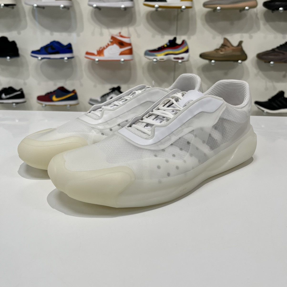 Adidas × Prada Adidas Luna Rossa 21 Prada White Size US 11.5 / EU 44-45 - 2 Thumbnail