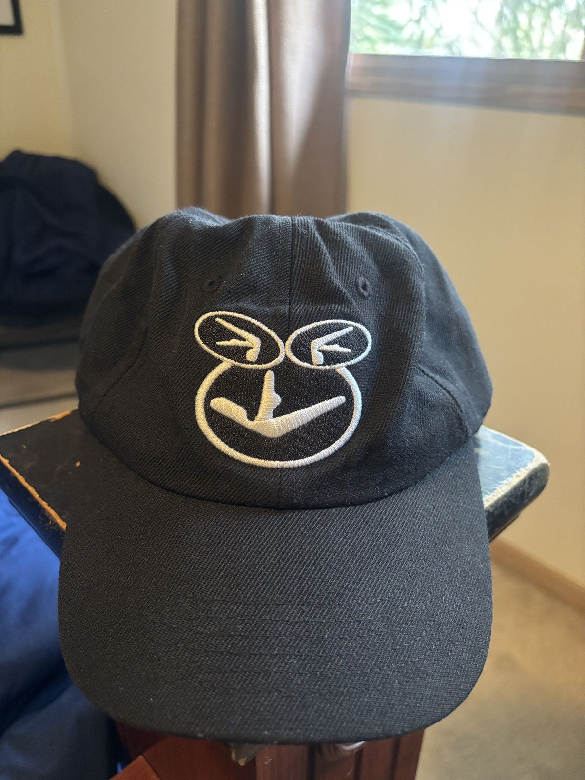 Supreme Supreme Aphex Twin Black 6-Panel Hat | Grailed