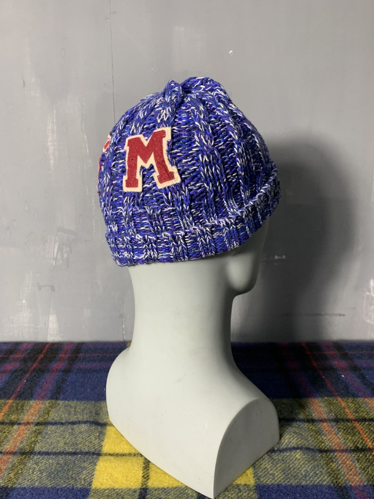 Japanese Brand Denim durangee mickeymouse beanie hats rare Size ONE SIZE - 3 Thumbnail
