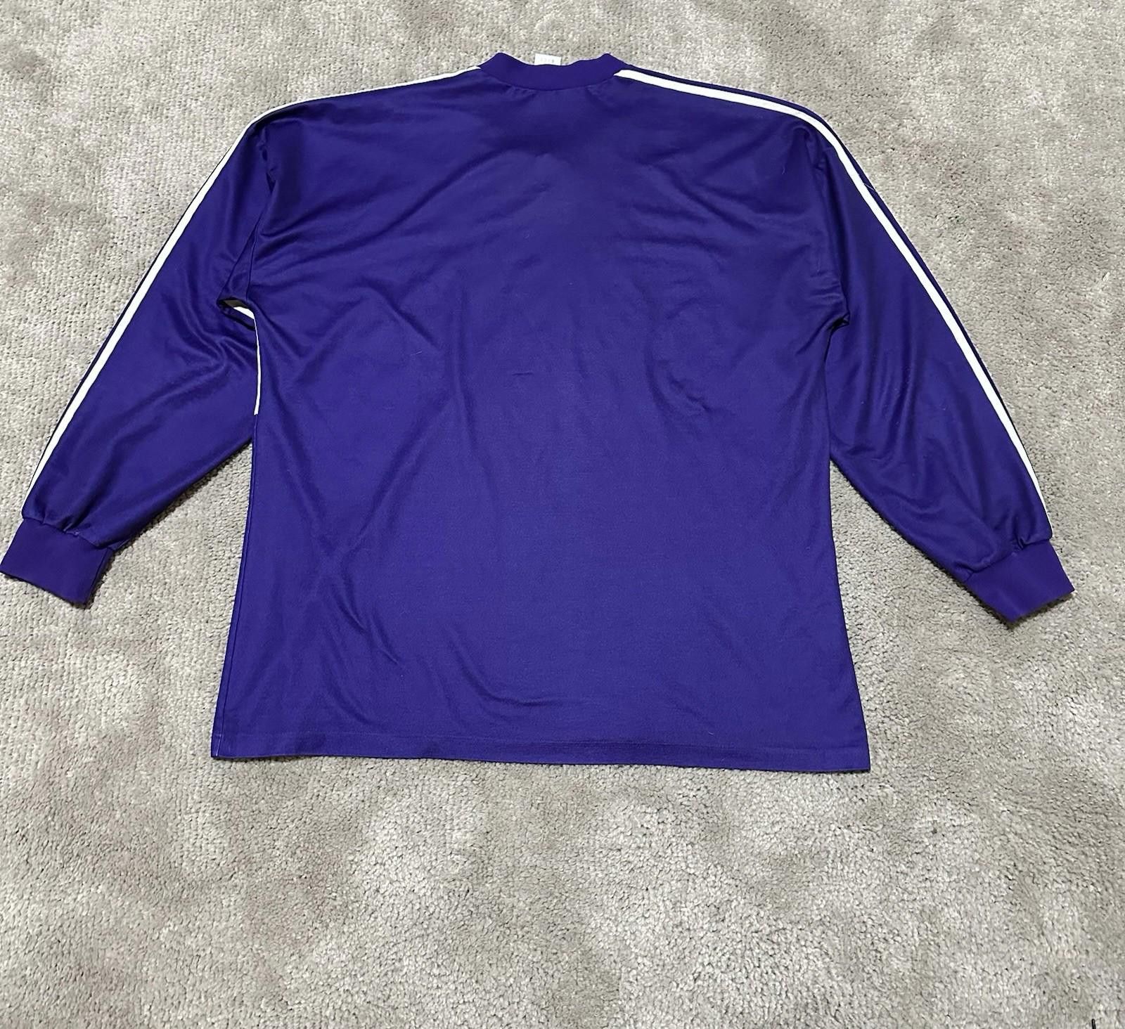 Adidas 1991/93 ADIDAS TEMPLATE FOOTBAL SHIRT SOCCER JERSEY L/S Size US M / EU 48-50 / 2 - 8 Thumbnail