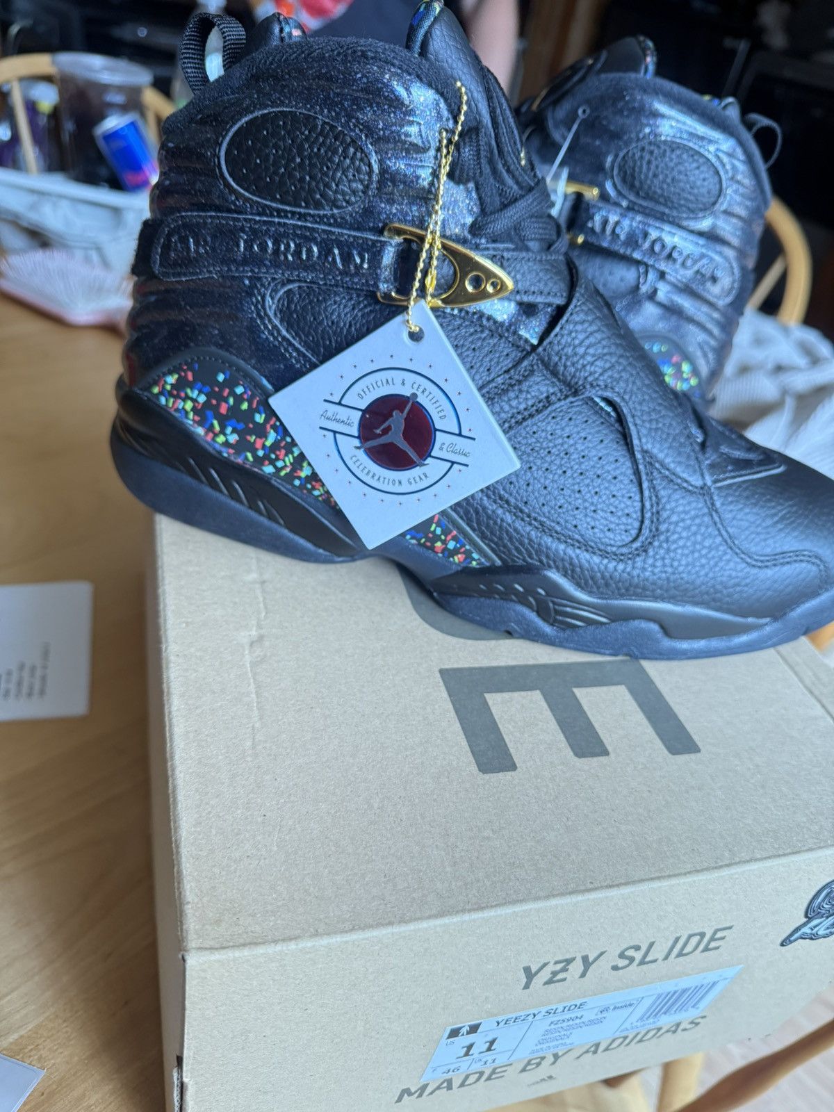 Jordan Brand Jordan 8 confetti Size US 10.5 / EU 43-44 - 1 Thumbnail
