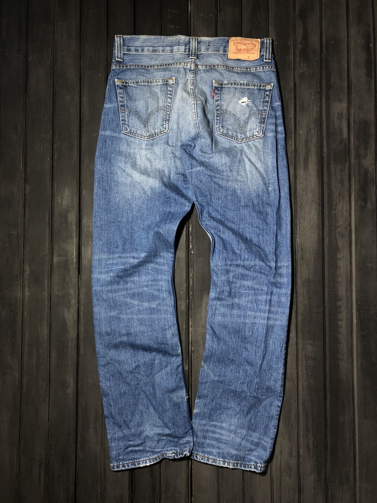 Hysteric Glamour × Levi's VTG HYSTERIC GLAMOUR STYLE STONE WASHED DISTRESSED JEANS 90S Size US 32 / EU 48 - 6 Thumbnail
