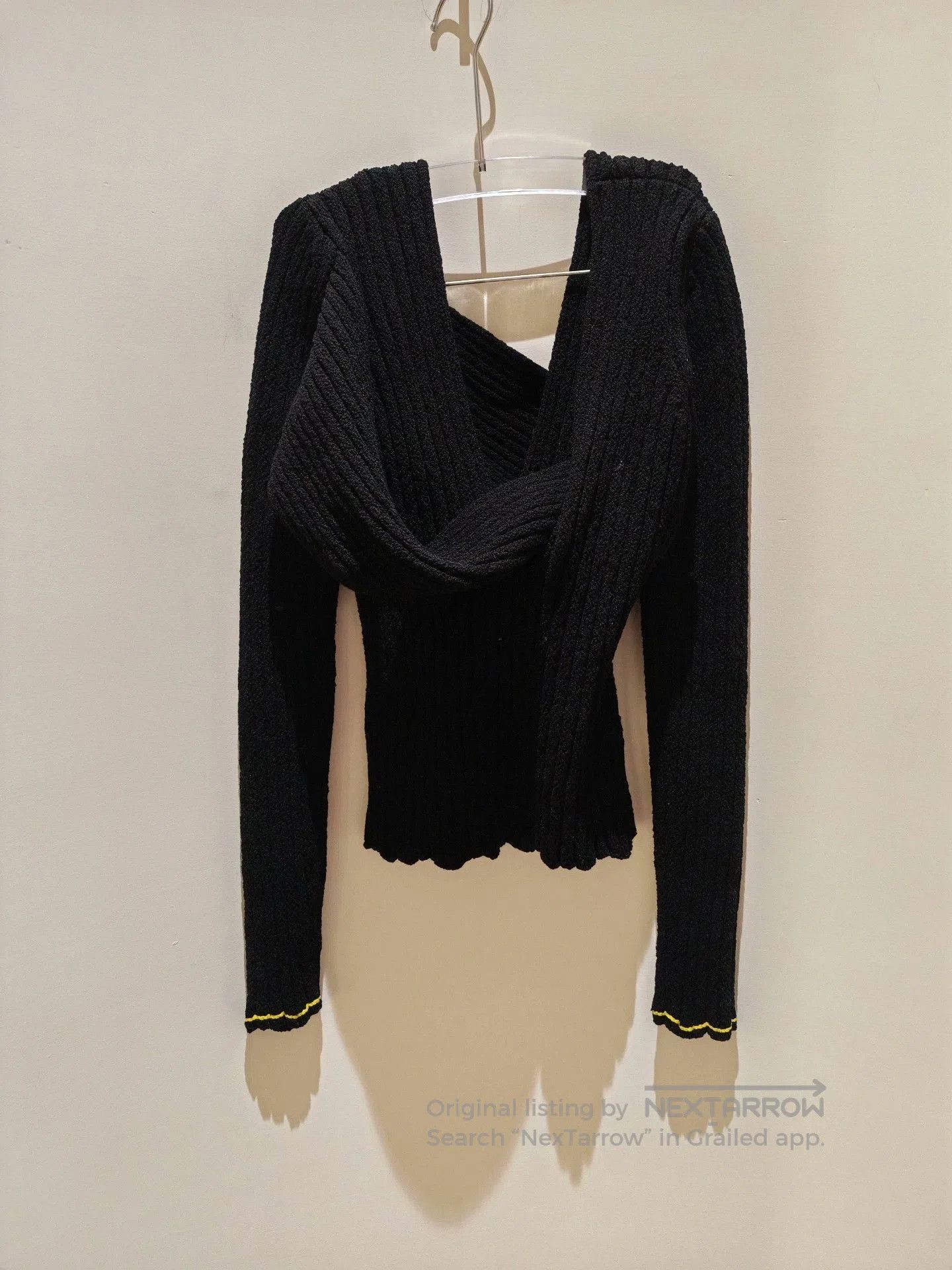 Bottega Veneta Bottega Veneta Black Knit Sweater. Size S / US 4 / IT 40 - 3 Thumbnail