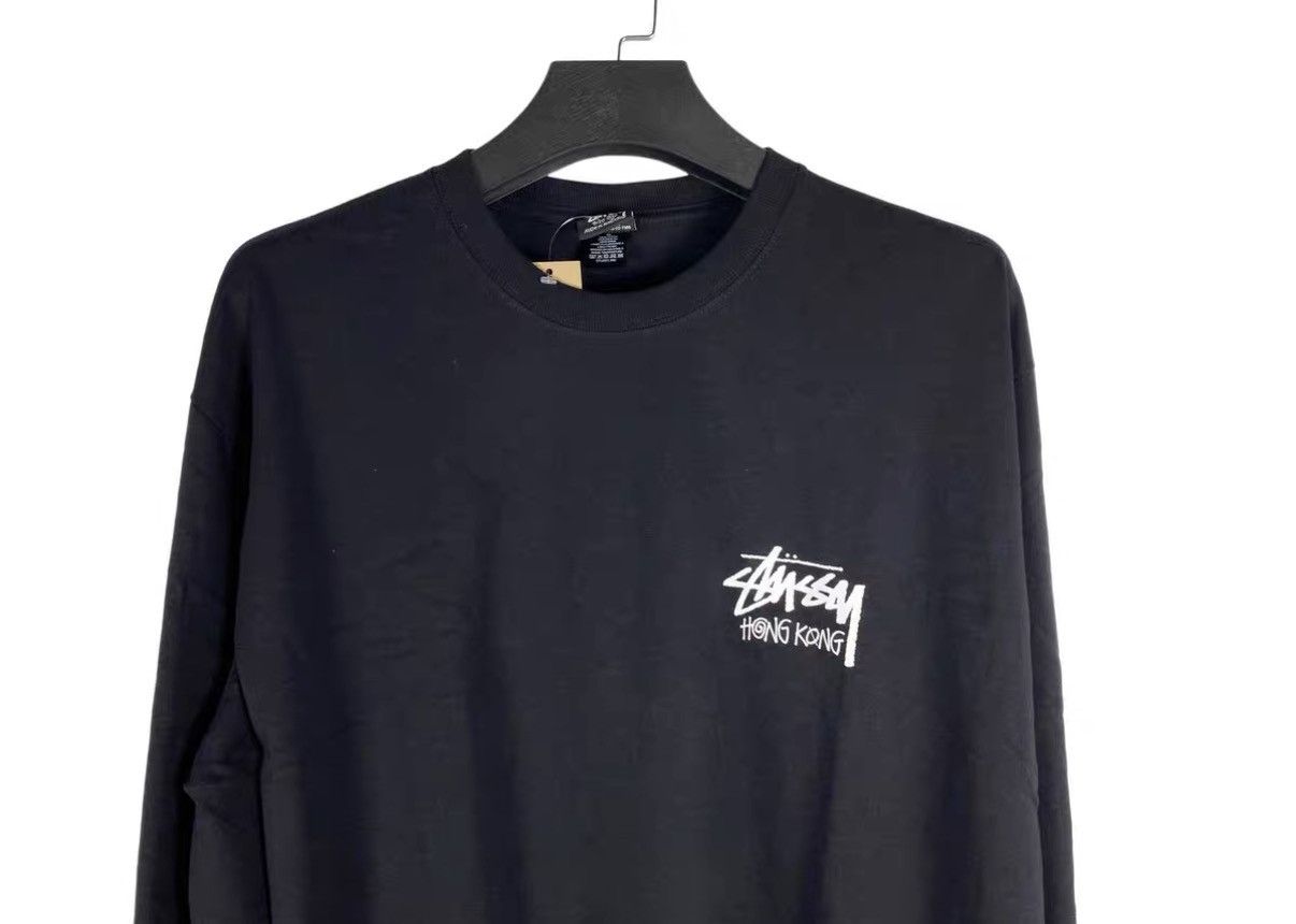 Stussy Stussy Hong Kong Exclusive Black Long Sleeve J31 Size US XL / EU 56 / 4 - 3 Thumbnail