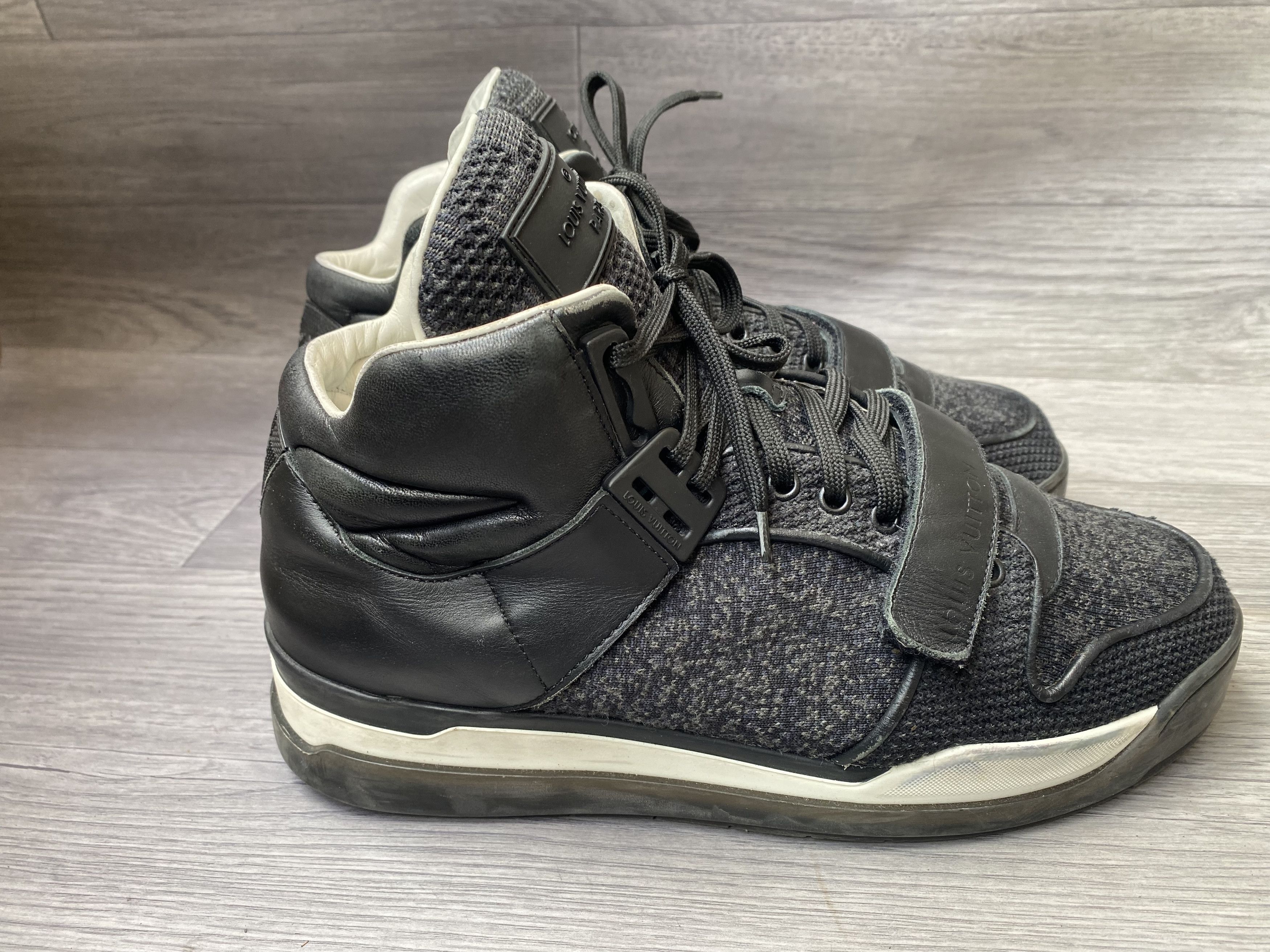 Louis Vuitton Louis vuitton trail blazer knit hi-top sneaker uk 7 Size US 8 / EU 41 - 8 Thumbnail