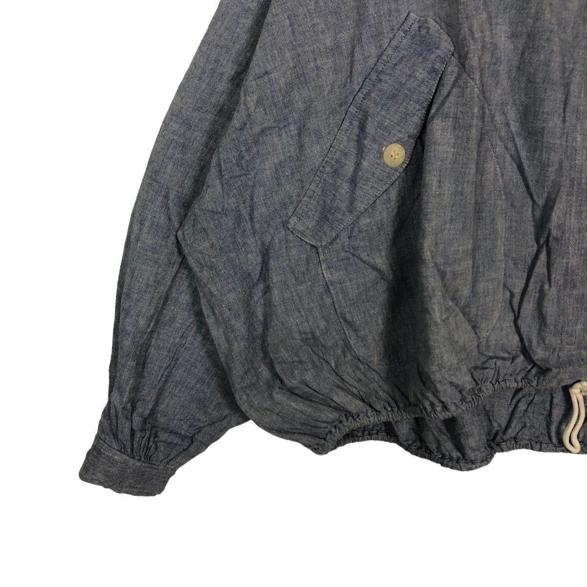 Japanese Brand 🔥90’s Vintage Bomber Jacket Denim Melmo Issey Miyake Size US M / EU 48-50 / 2 - 5 Thumbnail