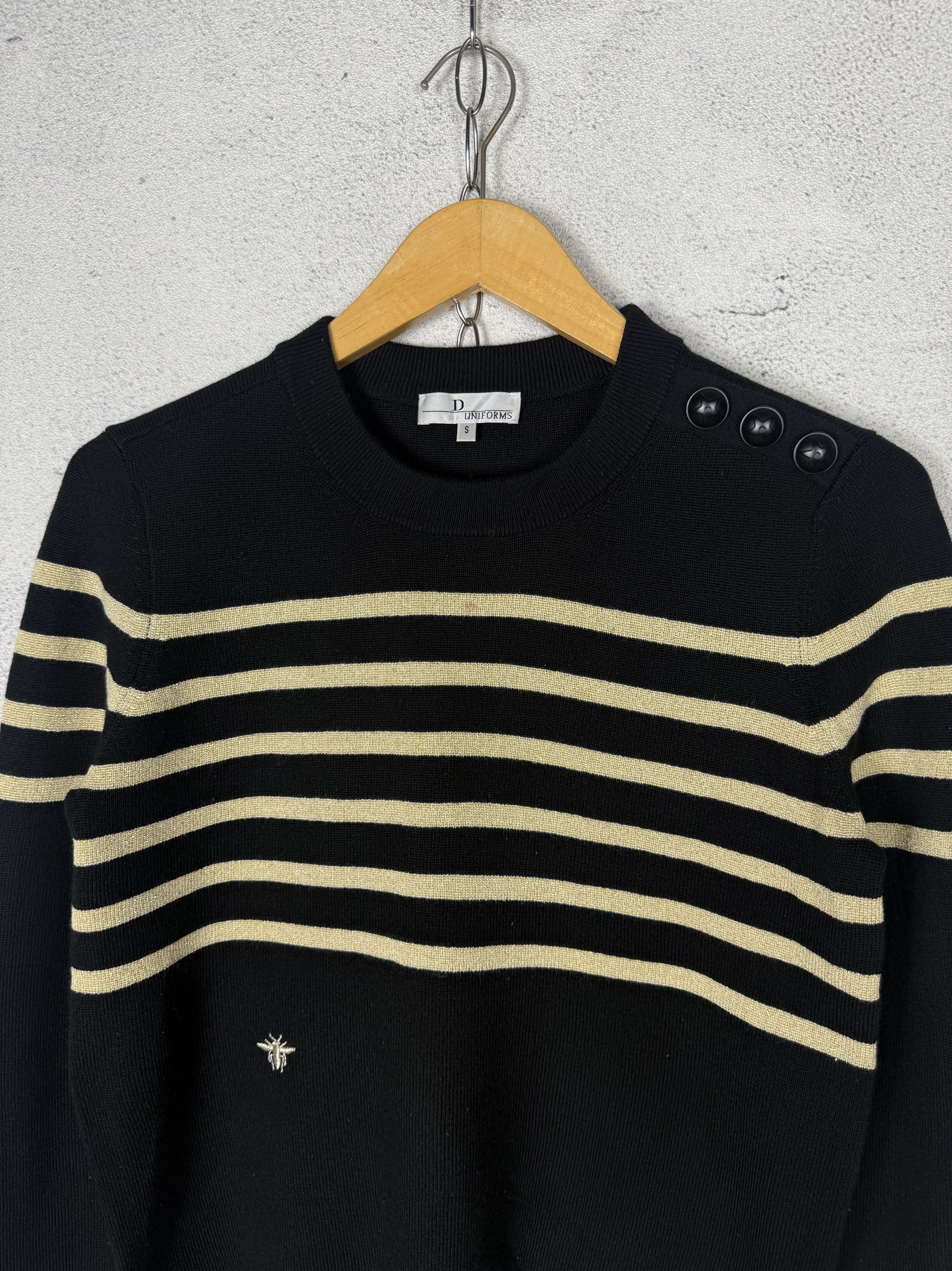 Dior Dior Staff Uniforms Knit Wool Sweater Size S / US 4 / IT 40 - 3 Thumbnail
