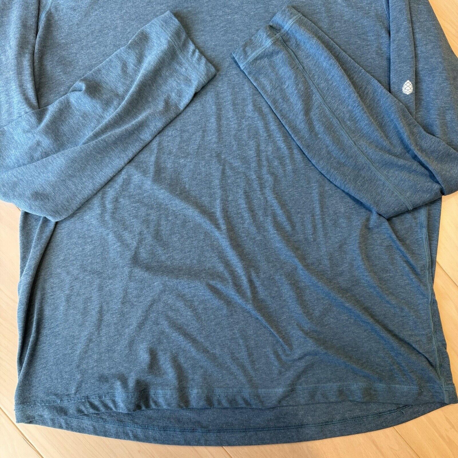 Stio Stio Lightweight Hoodie L Blue Hooded Pullover Athleisure Size US L / EU 52-54 / 3 - 5 Thumbnail