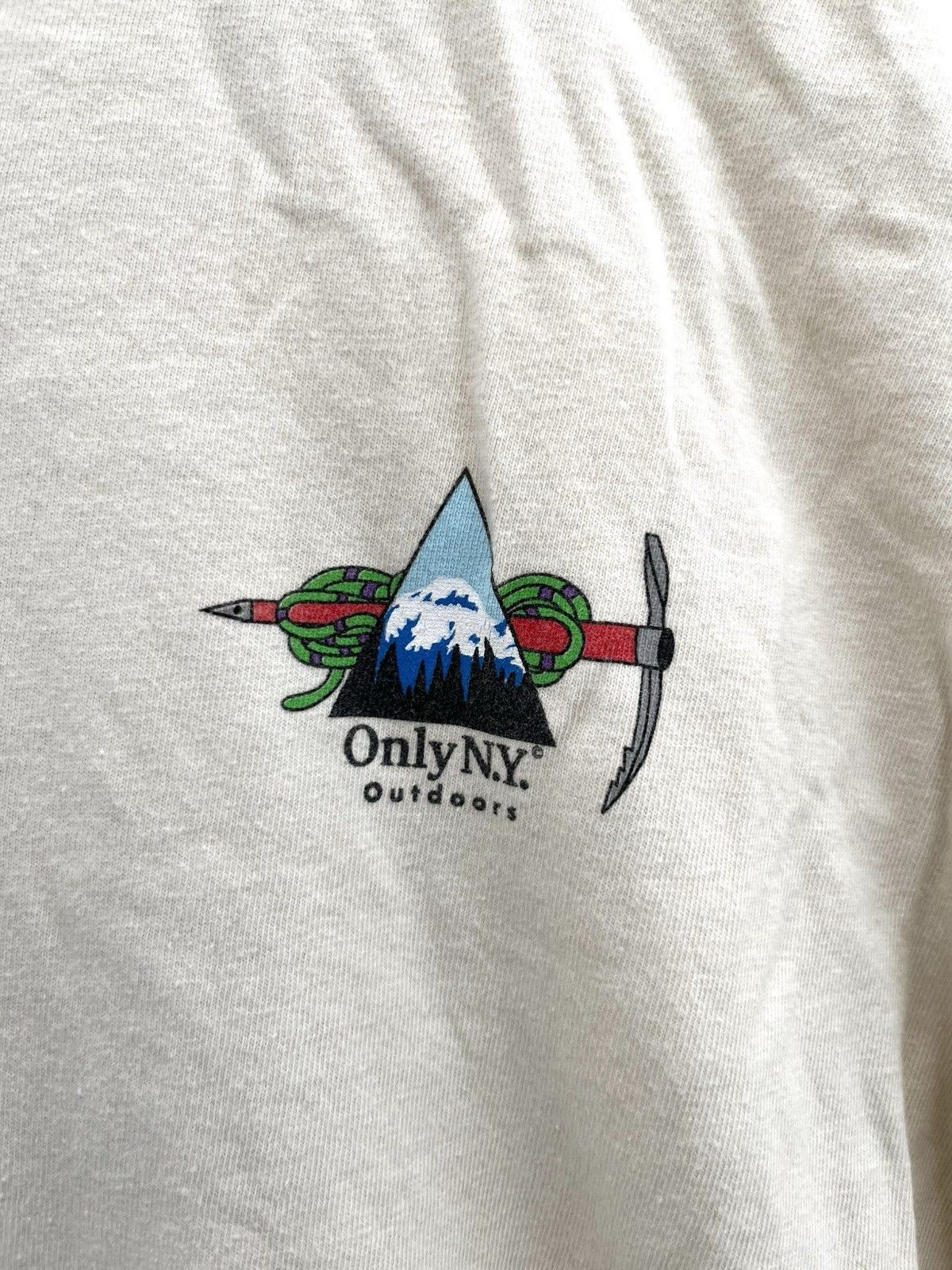 Only NY Only NY Outdoors Long Sleeve TShirt Size Large Mountain Axe Size US L / EU 52-54 / 3 - 3 Thumbnail