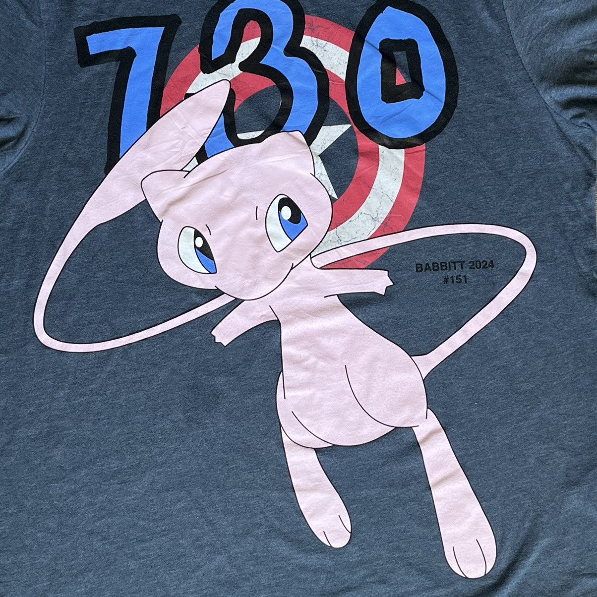 Asspizza Asspizza Babbitt Revived Pokemon Mew 151 Graphic Logo Tee Size US M / EU 48-50 / 2 - 2 Thumbnail
